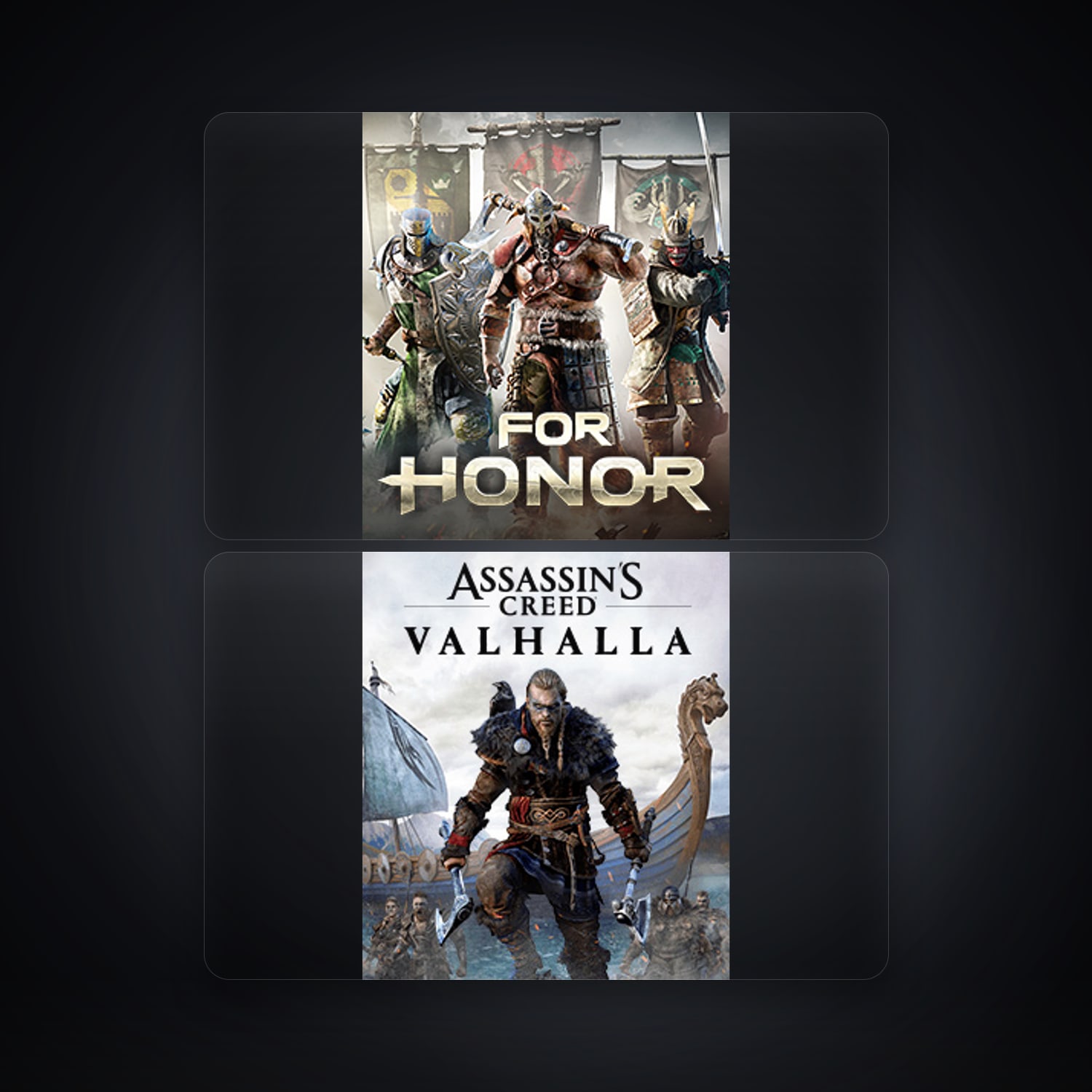 Ubisoft For Honor + Assassin's Creed Valhalla — DE — HabibiAccounts
