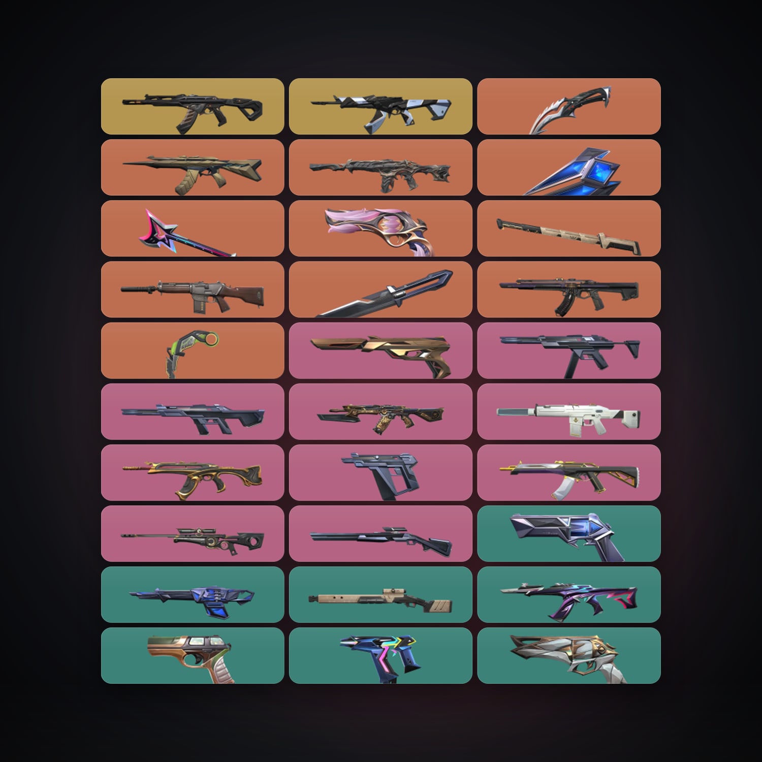 EU Diamond 1 locker — 6 knives, 76 skins, lvl 289 · 261918239 — HabibiAccounts