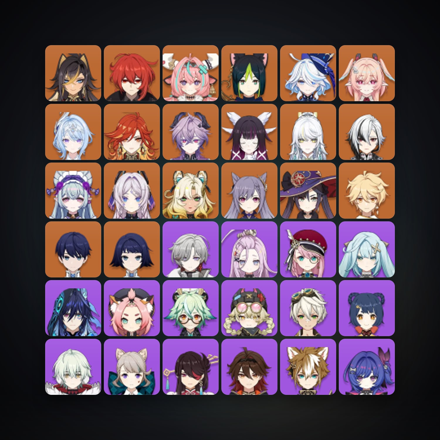 Genshin Impact | AR 59 | 65 Chars | 17× 5★ — Genshin / miHoYo Account — HabibiAccounts