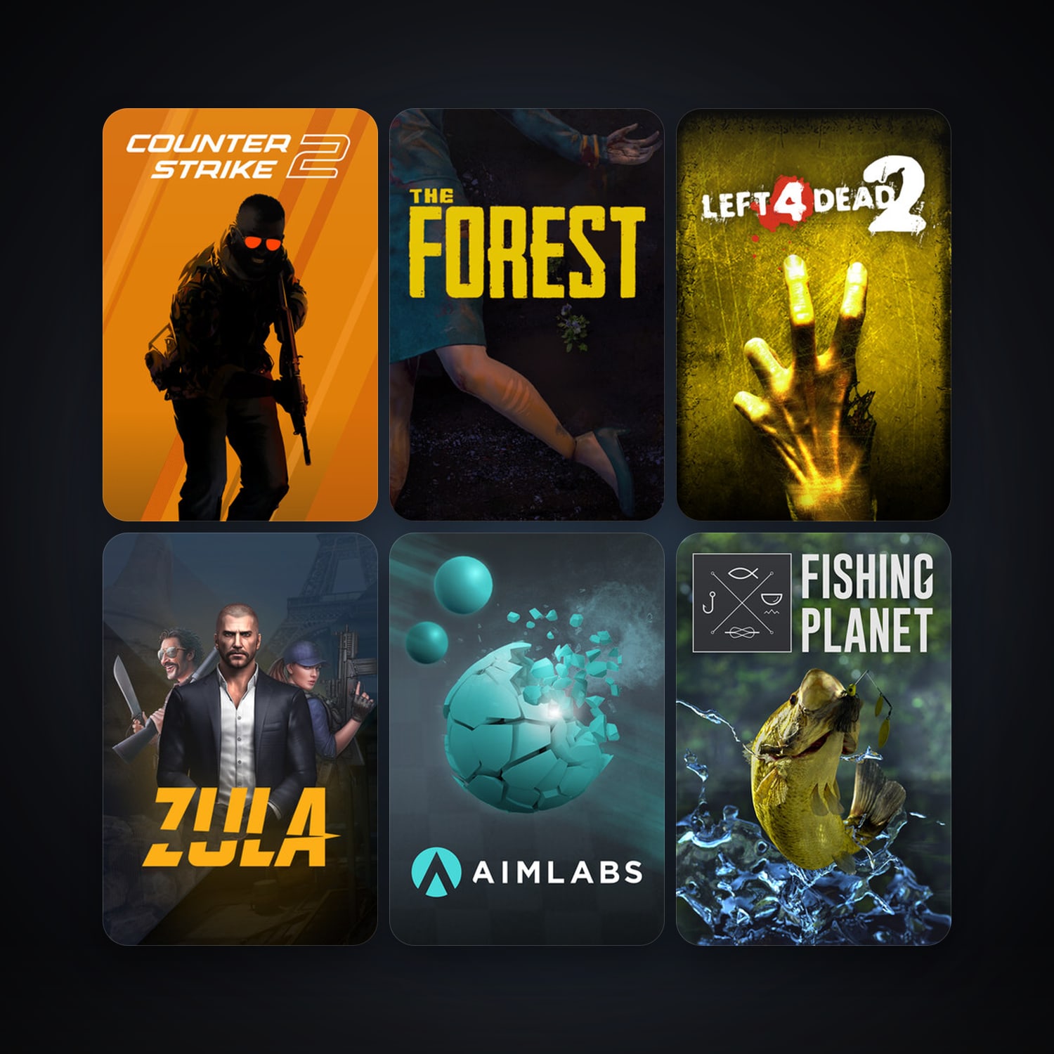 Left 4 Dead + Left 4 Dead 2, 10 games, clean — HabibiAccounts