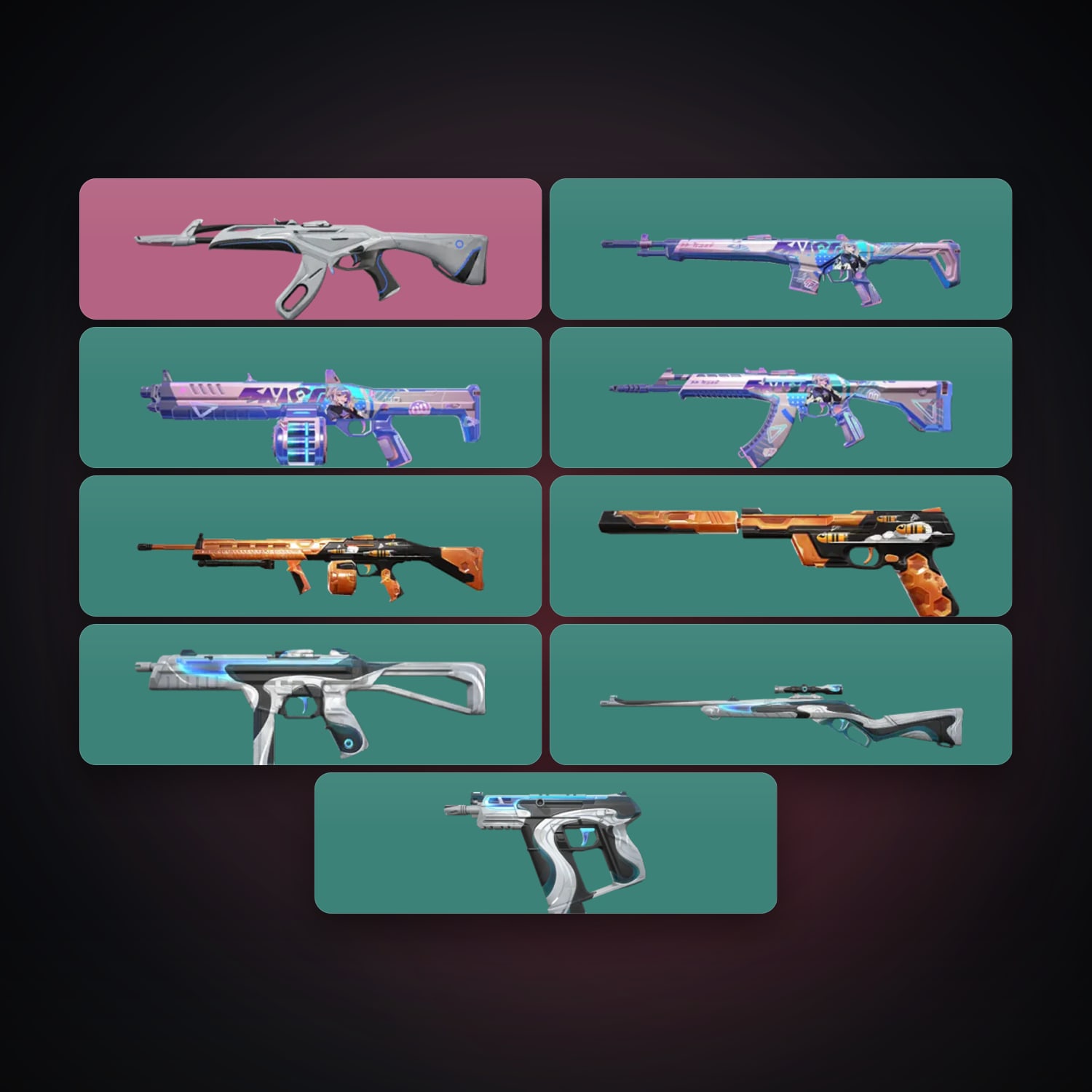 EU Bronze 2 locker — 10 skins, lvl 27 — HabibiAccounts