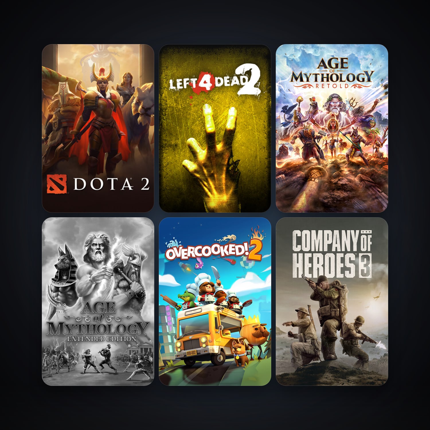 Left 4 Dead 2 + Dota 2, 9 games, clean — HabibiAccounts