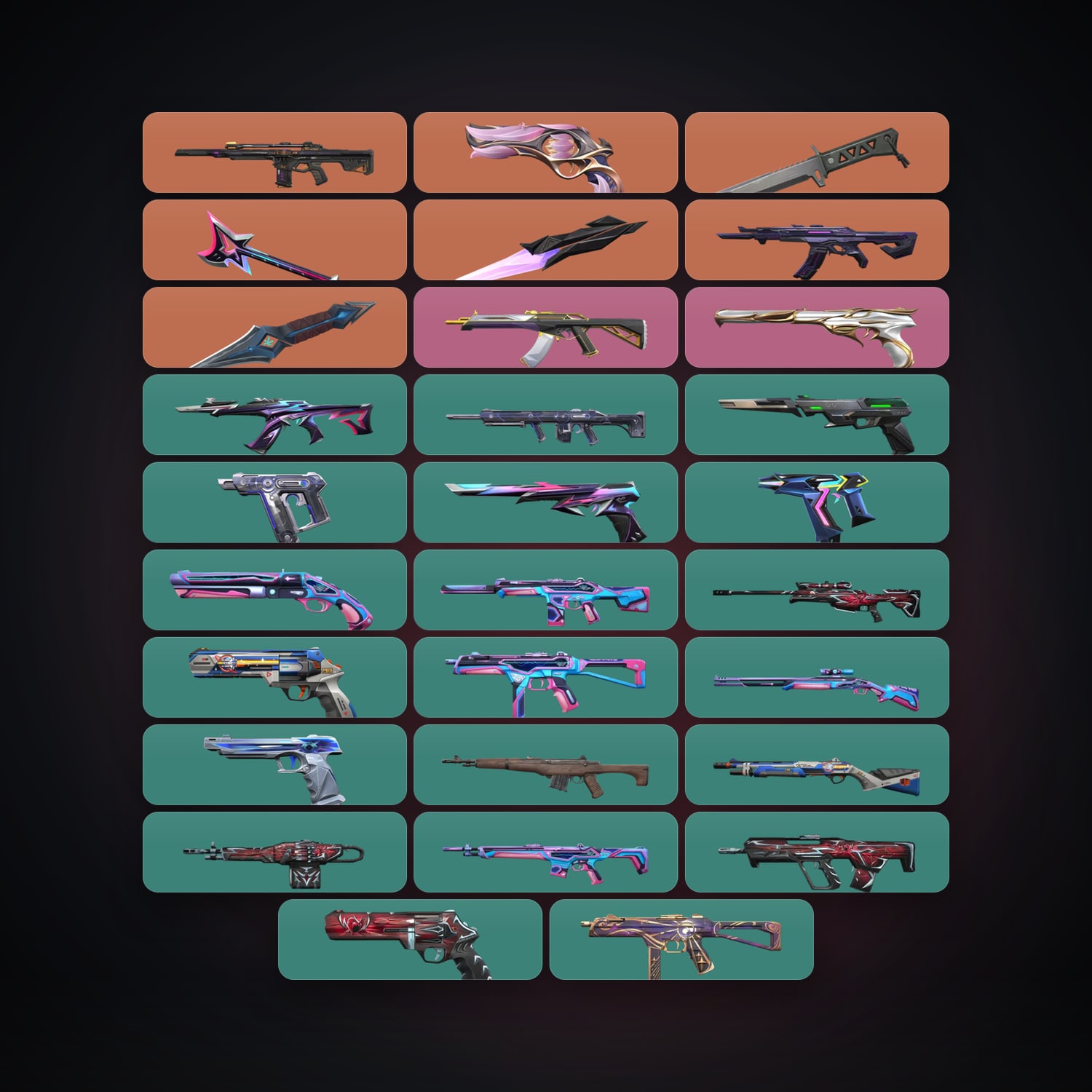 EU Gold 2 locker — 4 knives, 29 skins, lvl 86 — HabibiAccounts