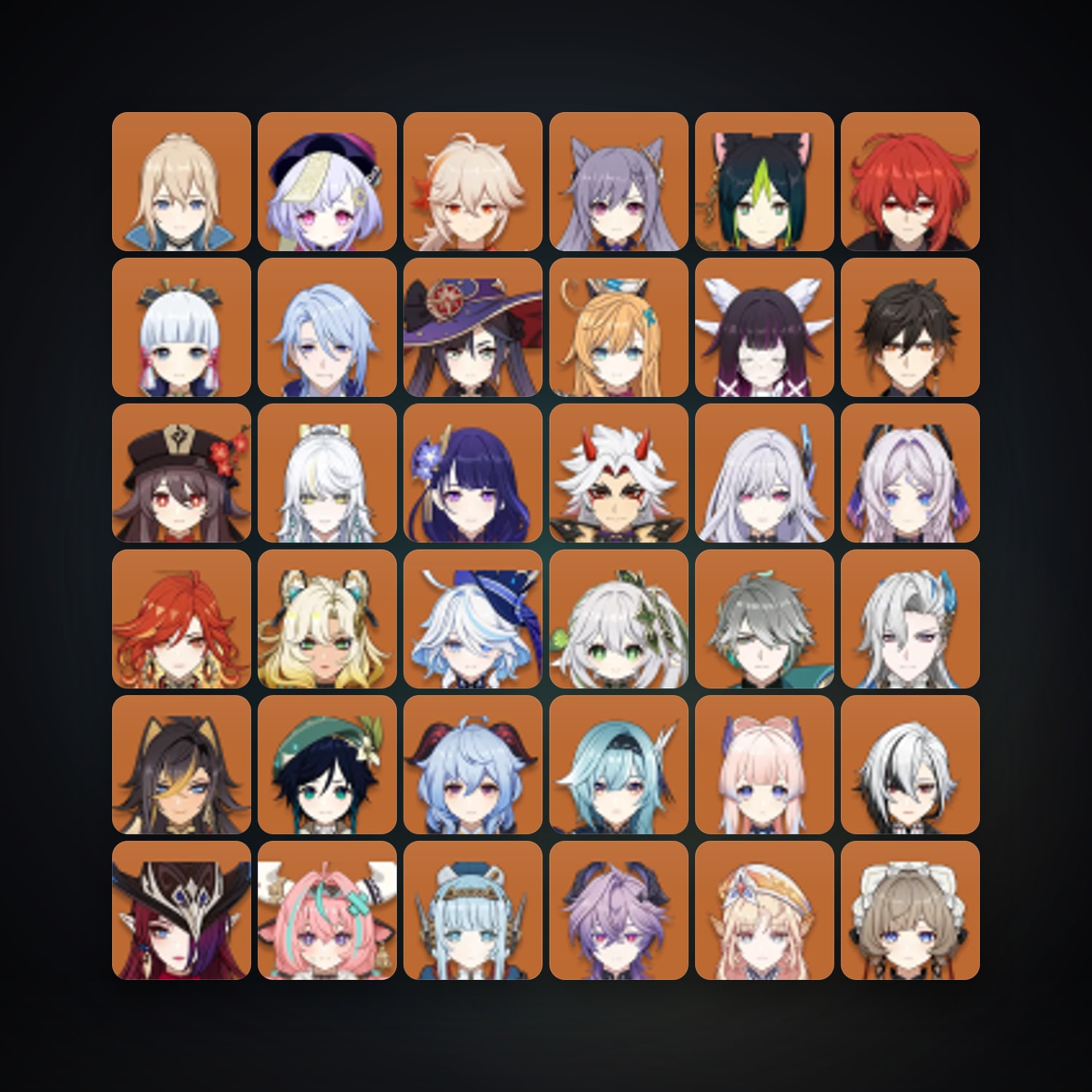 Genshin Impact | AR 60 | 92 Chars | 39× 5★ — Genshin / miHoYo Account — HabibiAccounts