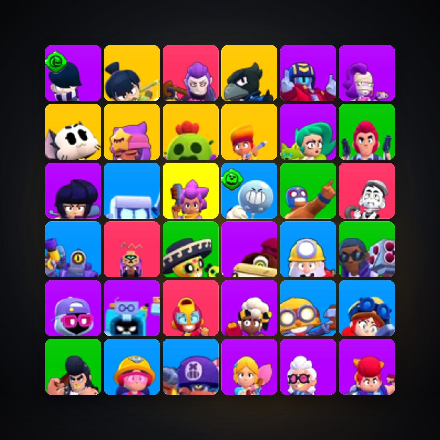 64 Brawlers | 16.4K Trophies — Supercell Account — HabibiAccounts