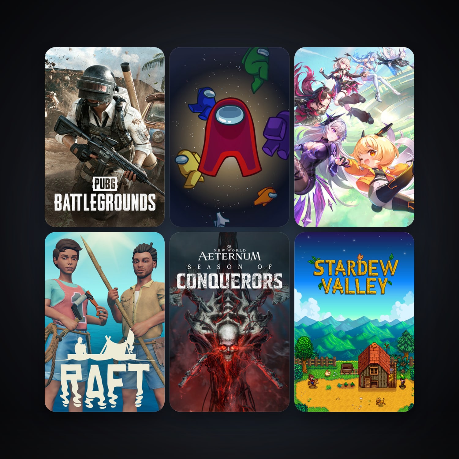 Stardew Valley + PUBG: BATTLEGROUNDS, 26 games, clean — HabibiAccounts