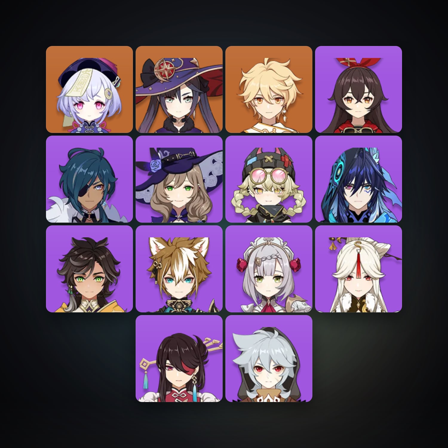 Genshin Impact | AR 25 | 14 Chars | 2× 5★ — Genshin / miHoYo Account · 261933516 — HabibiAccounts