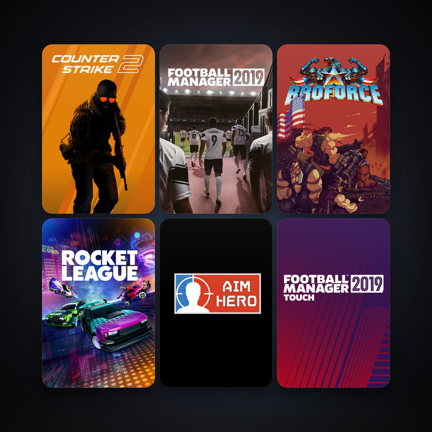 CS2 Prime + Rocket League, 8 games, clean — HabibiAccounts