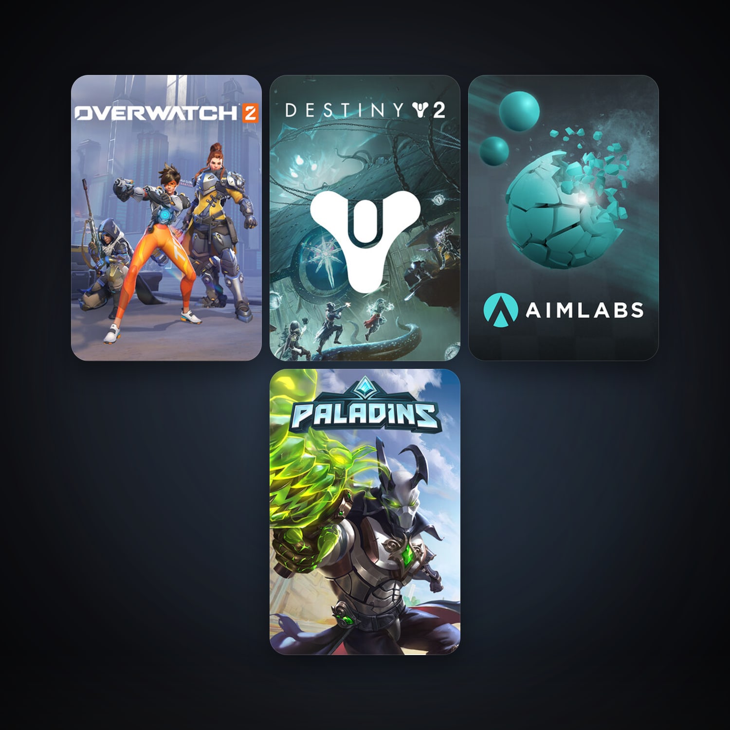 Paladins + Aimlabs, 6 games, clean — HabibiAccounts