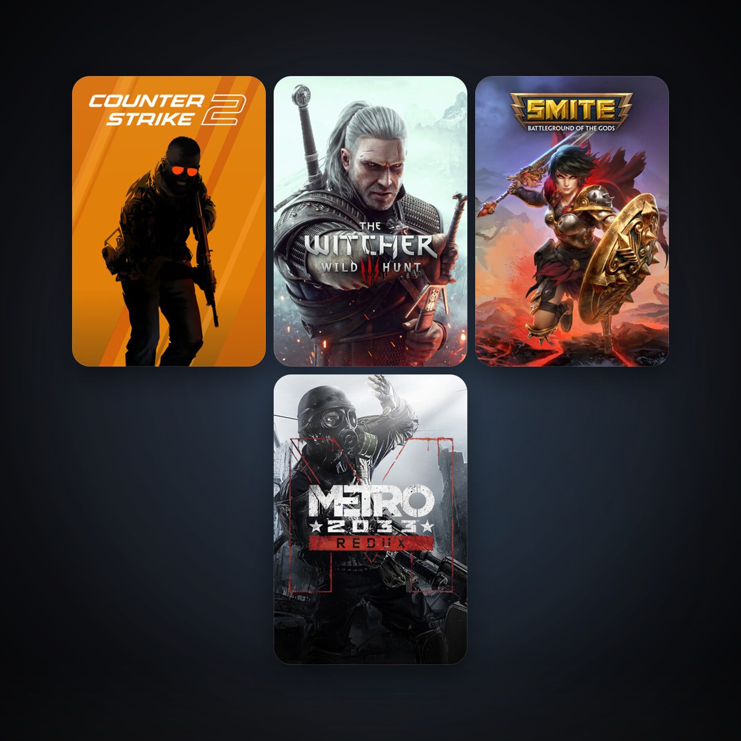 CS2 Prime + Metro 2033 Redux, 6 games, clean — HabibiAccounts