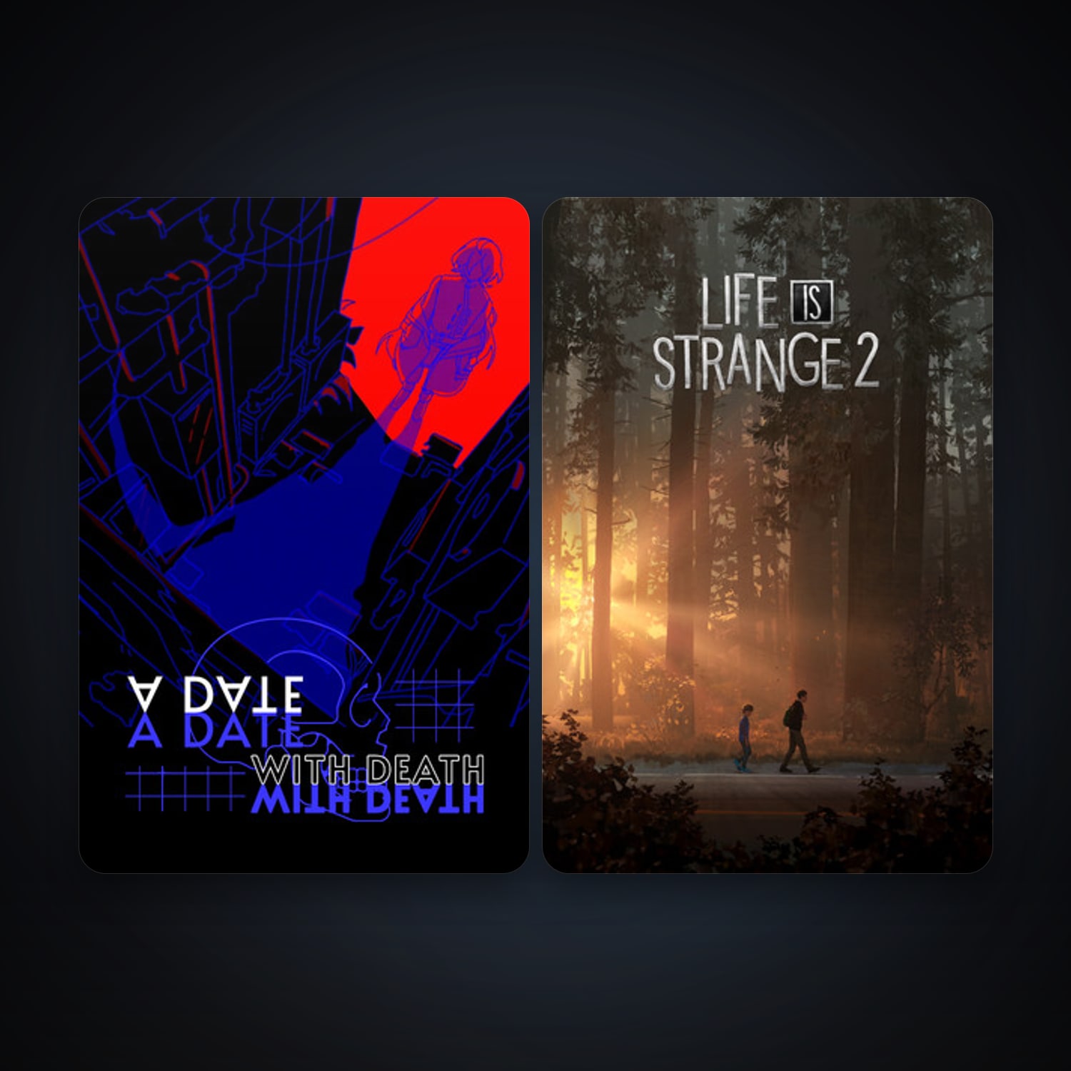Life is Strange 2 + A Date with Death, 11 games, clean — HabibiAccounts