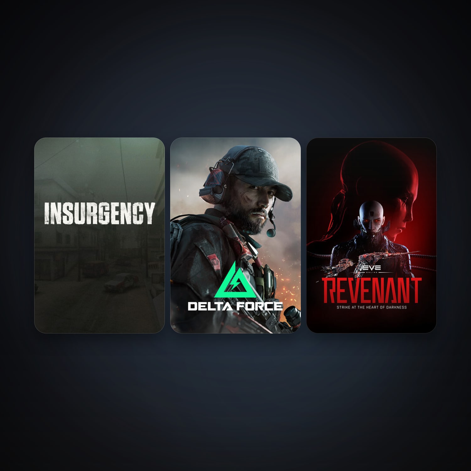 EVE Online + Insurgency, 5 games, clean — HabibiAccounts