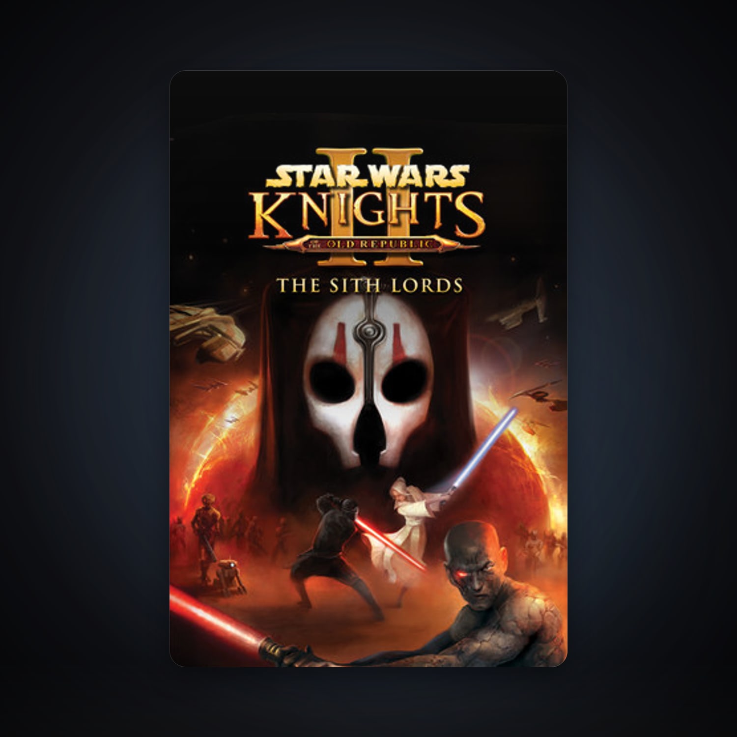 STAR WARS Knights of the Old Republic II - The Sith Lords, 1 games, clean — HabibiAccounts