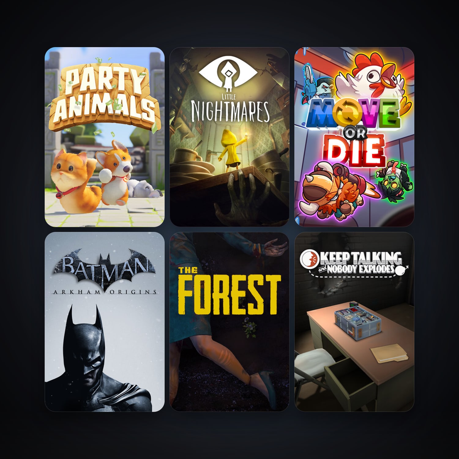 Free CS2 (No Prime) + Batman: Arkham Origins, 12 games, clean — HabibiAccounts