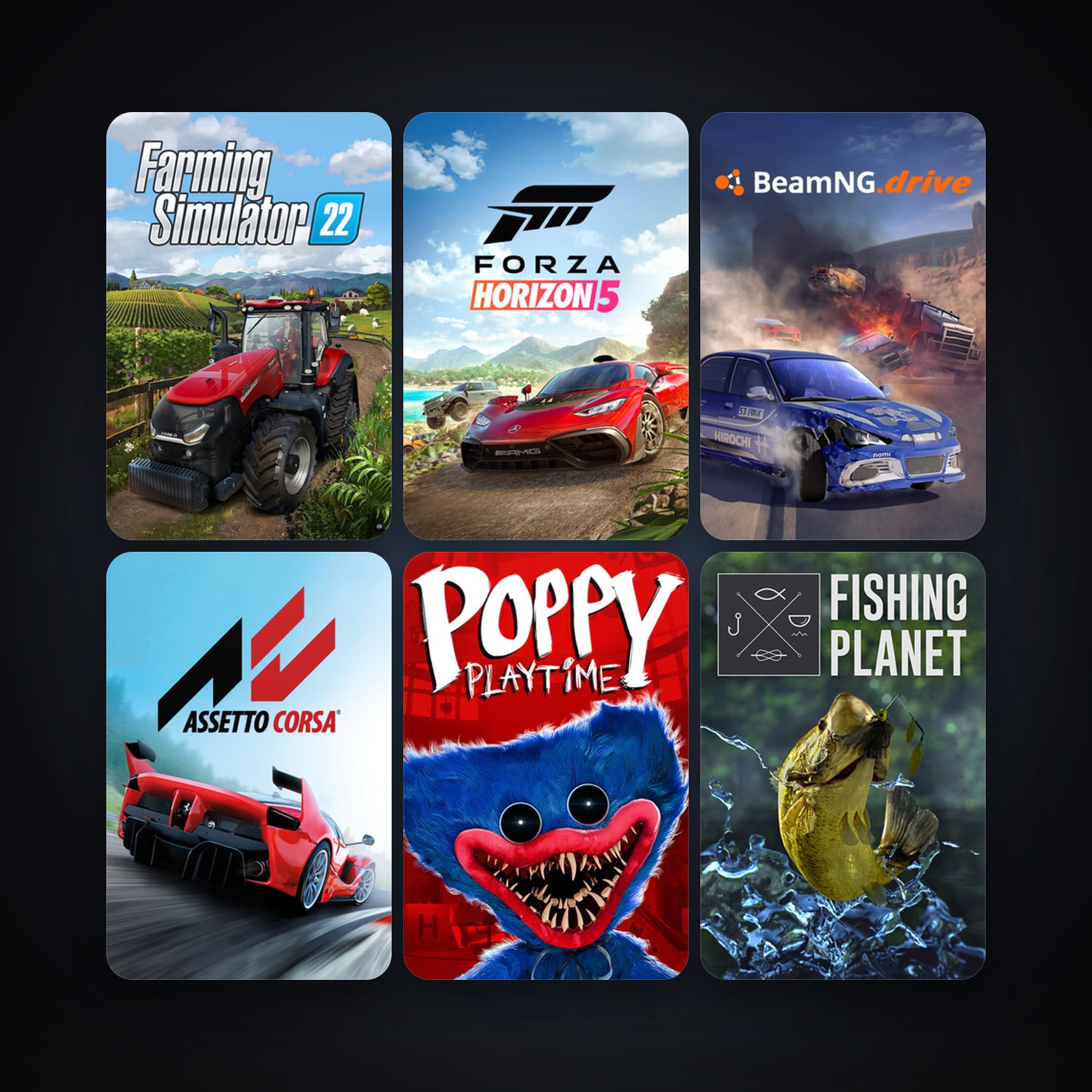 Free CS2 (No Prime) + Assetto Corsa, 16 games, clean — HabibiAccounts