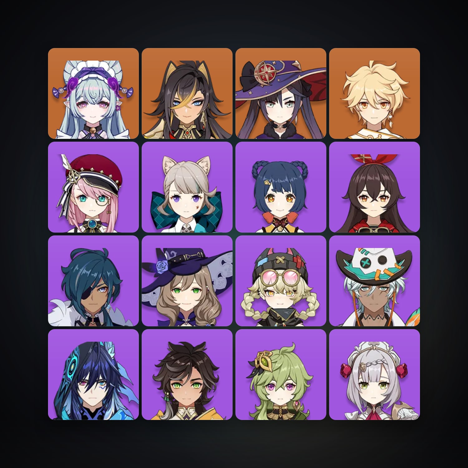 Genshin Impact | AR 42 | 16 Chars | 3× 5★ — Genshin / miHoYo Account — HabibiAccounts