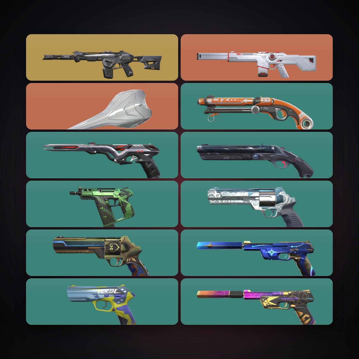 LA Gold 1 locker — 1 knives, 13 skins, lvl 226 — HabibiAccounts
