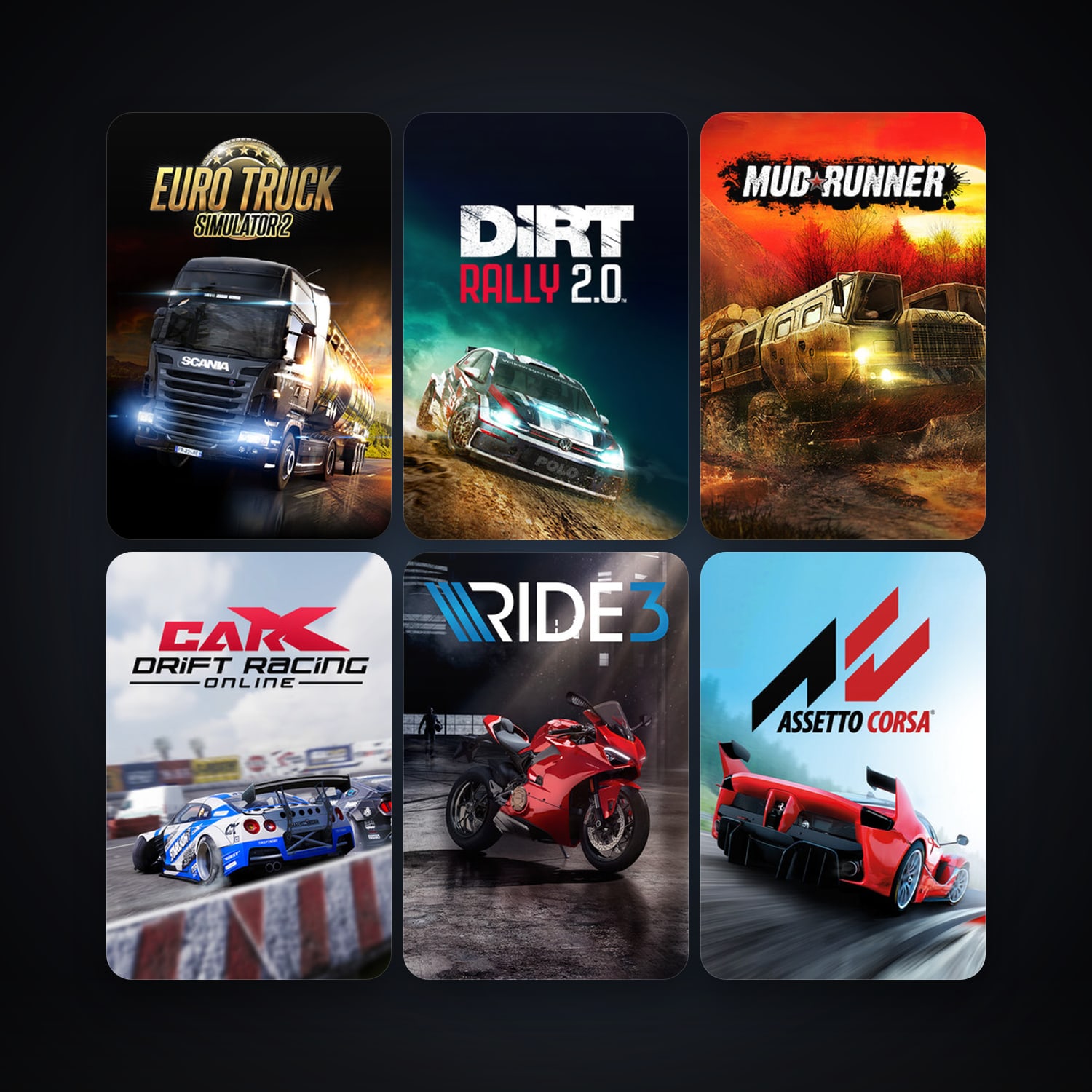 Free CS2 (No Prime) + Euro Truck Simulator 2, 13 games, clean — HabibiAccounts