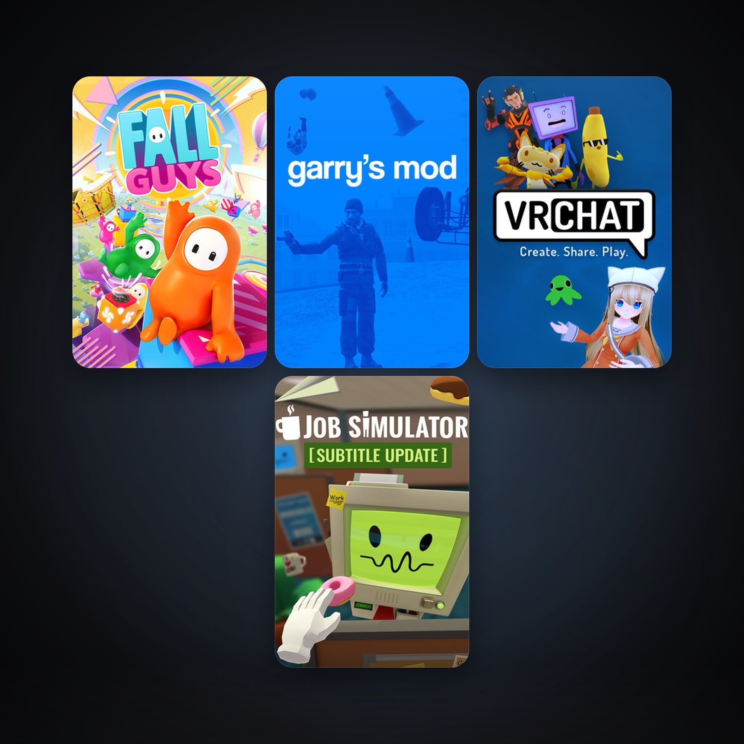 Garry's Mod + VRChat, 13 games, clean — HabibiAccounts