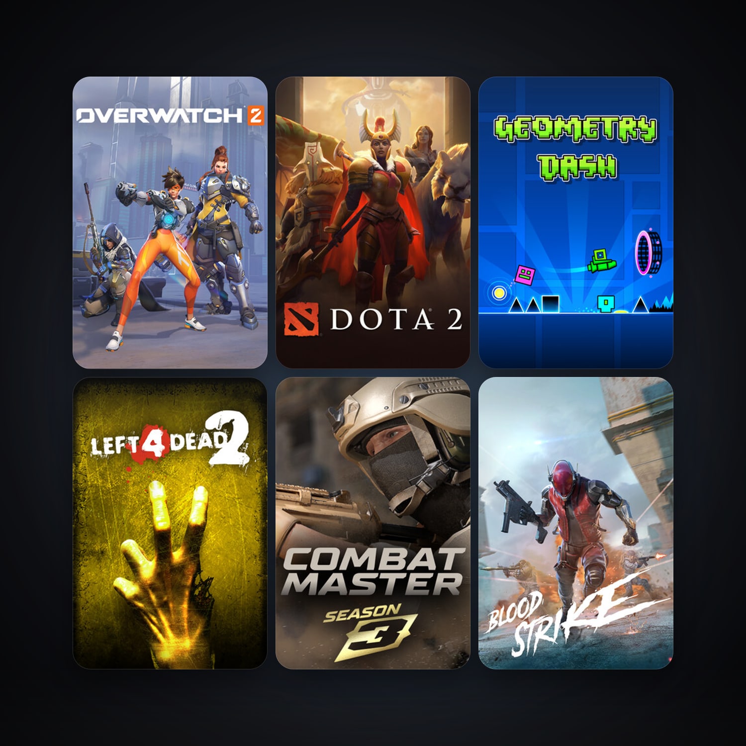 Left 4 Dead + Left 4 Dead 2, 30 games, clean — HabibiAccounts