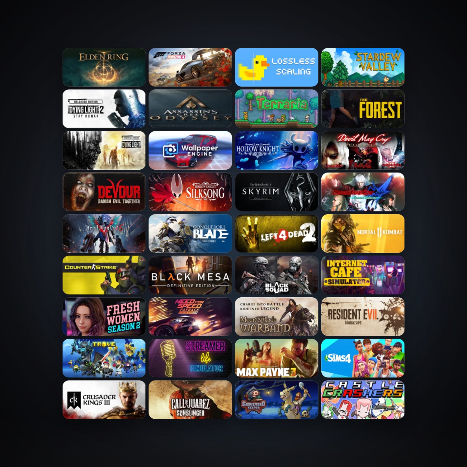 Steam 101 games, Steam 24, clean — HabibiAccounts