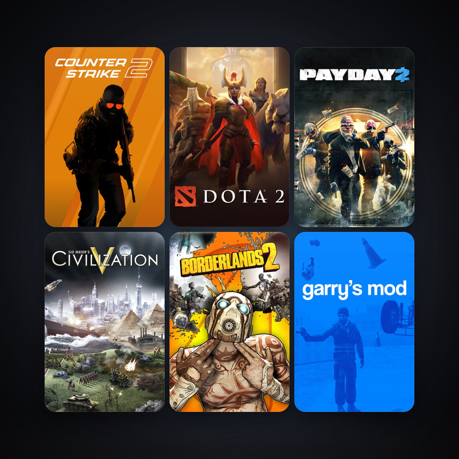 Left 4 Dead 2 + Dota 2, 23 games, clean — HabibiAccounts