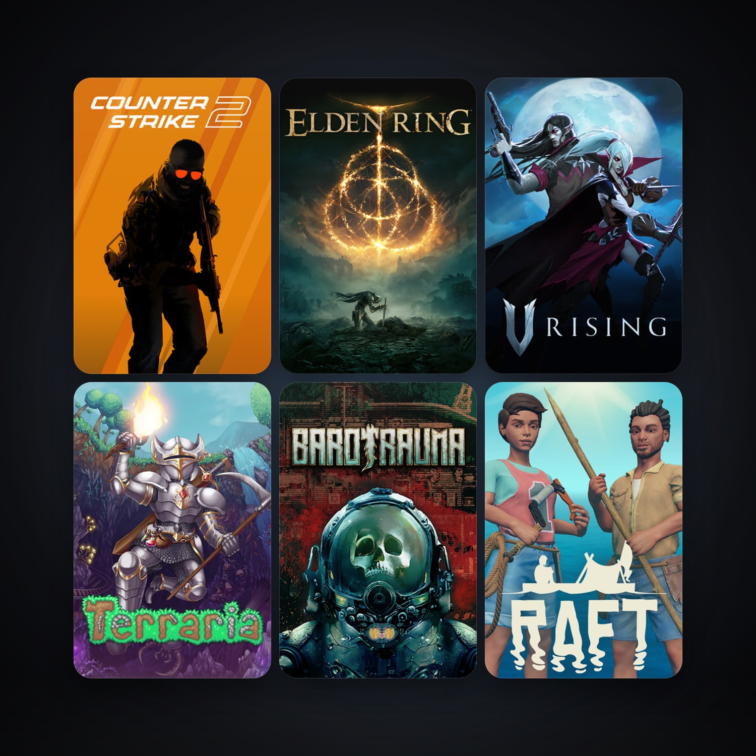 Steam 87 games, Steam 12, clean — HabibiAccounts
