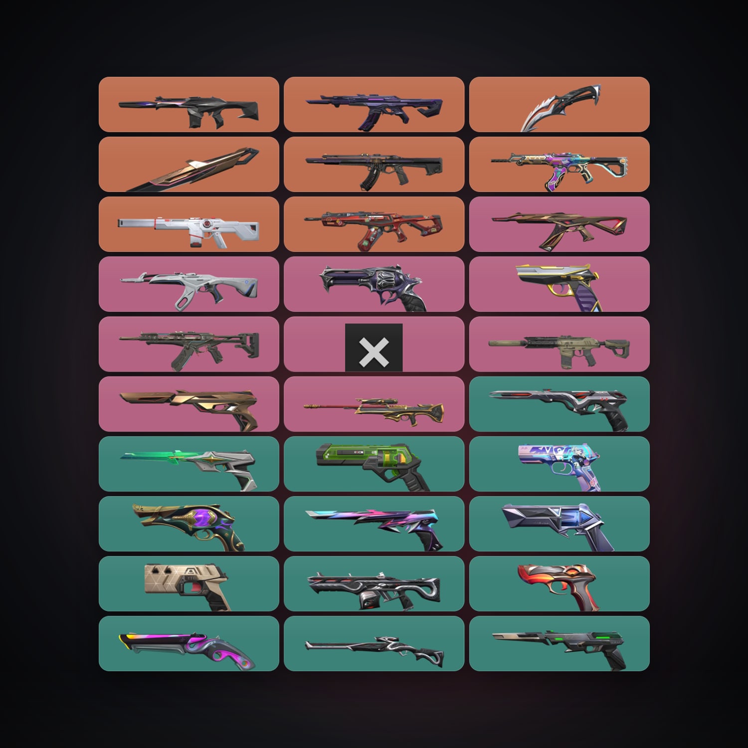 EU Plat 2 locker — 2 knives, 47 skins, lvl 745 — HabibiAccounts