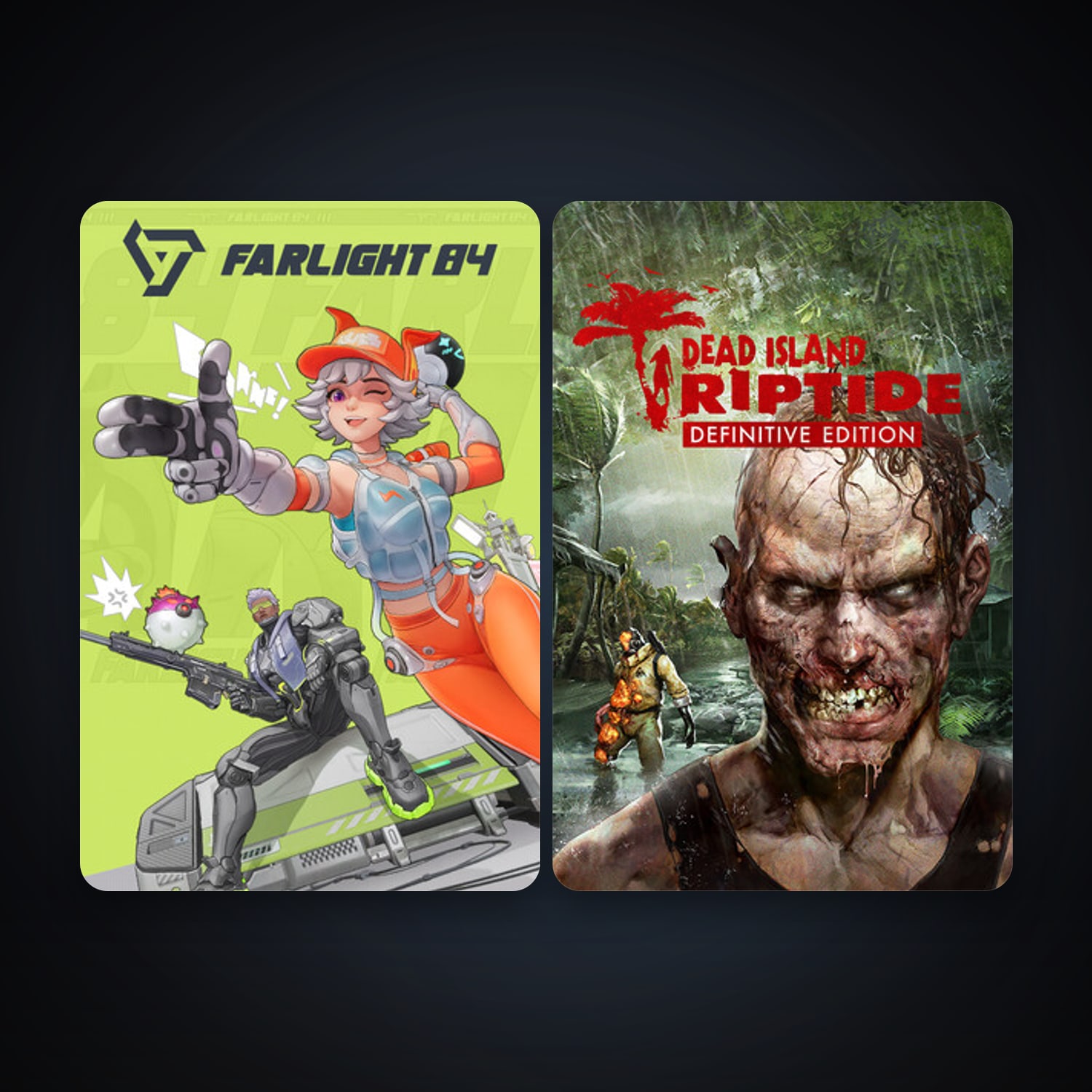 Dead Island: Riptide Definitive Edition + Farlight 84, 7 games, clean — HabibiAccounts