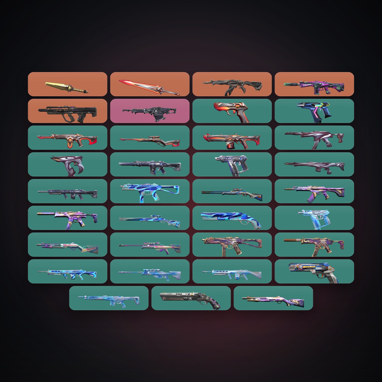 AP Bronze 2 locker — 2 knives, 37 skins, lvl 68 — HabibiAccounts