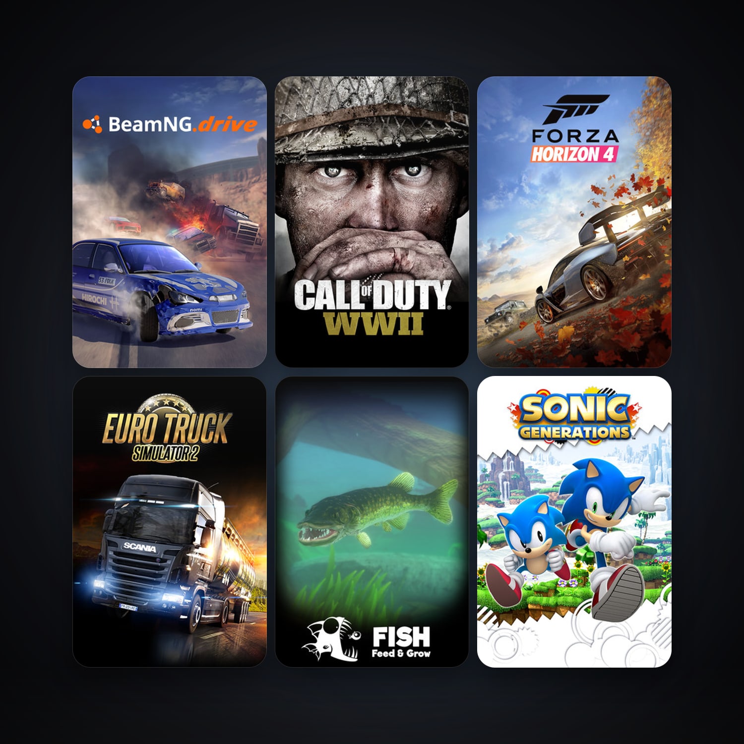 Train Simulator Classic + Sonic Generations Collection, 76 games, clean — HabibiAccounts