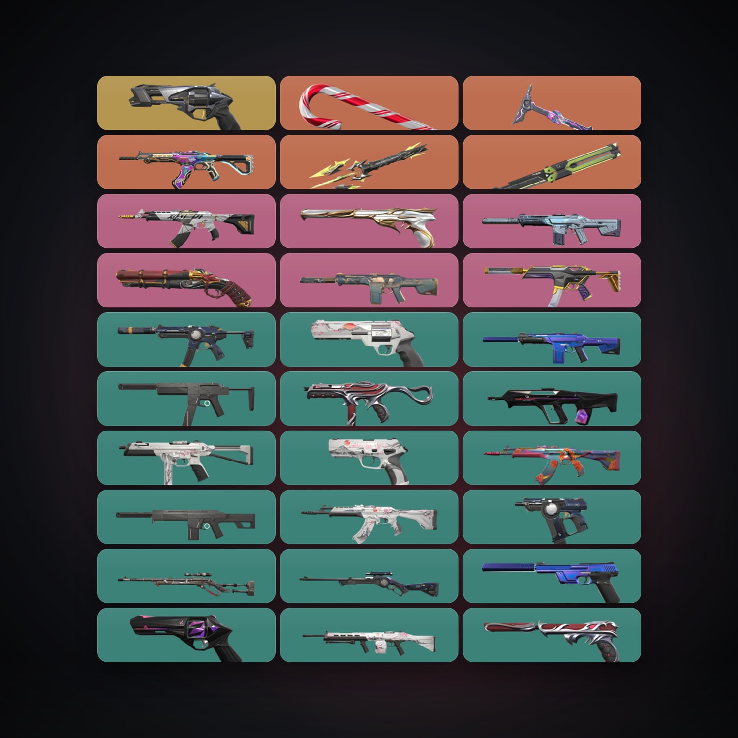 NA Silver 3 locker — 4 knives, 52 skins, lvl 47 — HabibiAccounts