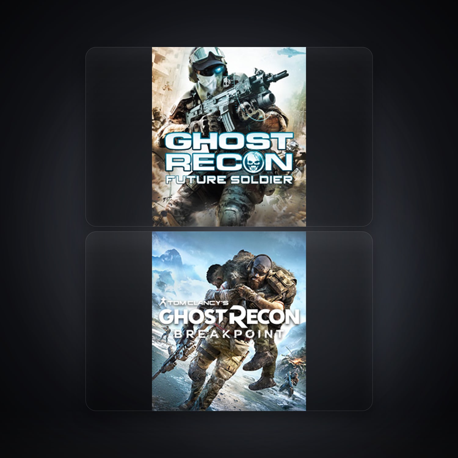 Ubisoft Tom Clancy's Ghost Recon Future Soldier + Tom Clancy's Ghost Recon Breakpoint — AR — HabibiAccounts