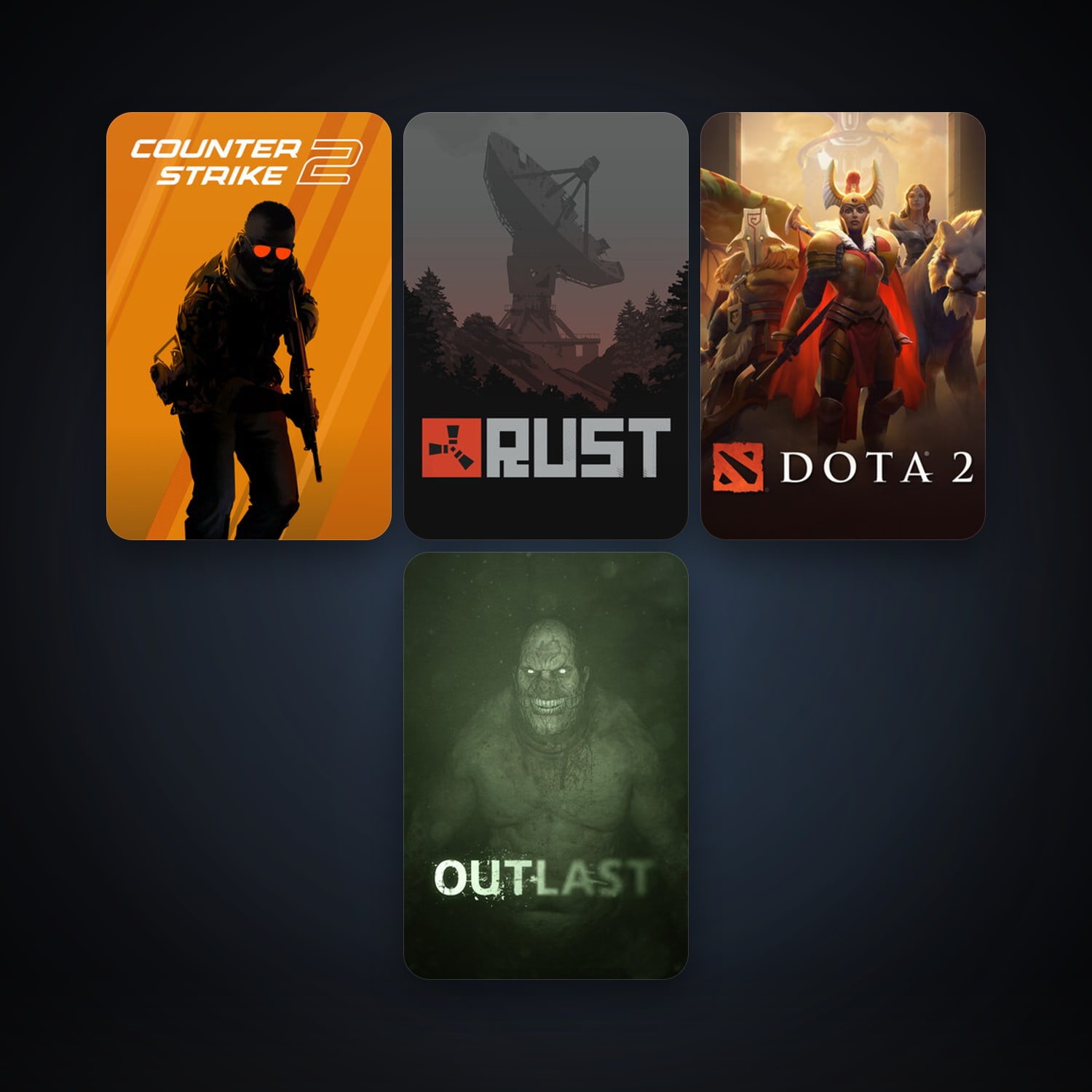 Dota 2 + CS2 Prime, 14 games, Steam 10, clean — HabibiAccounts