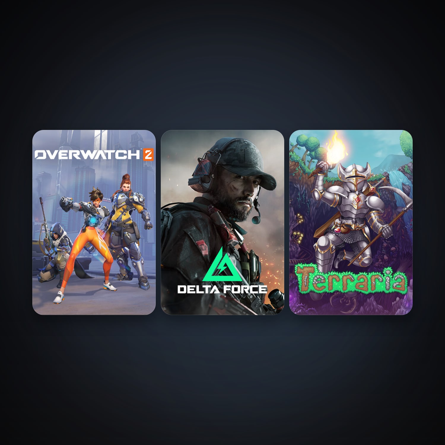 Terraria + Overwatch 2, 8 games, clean — HabibiAccounts