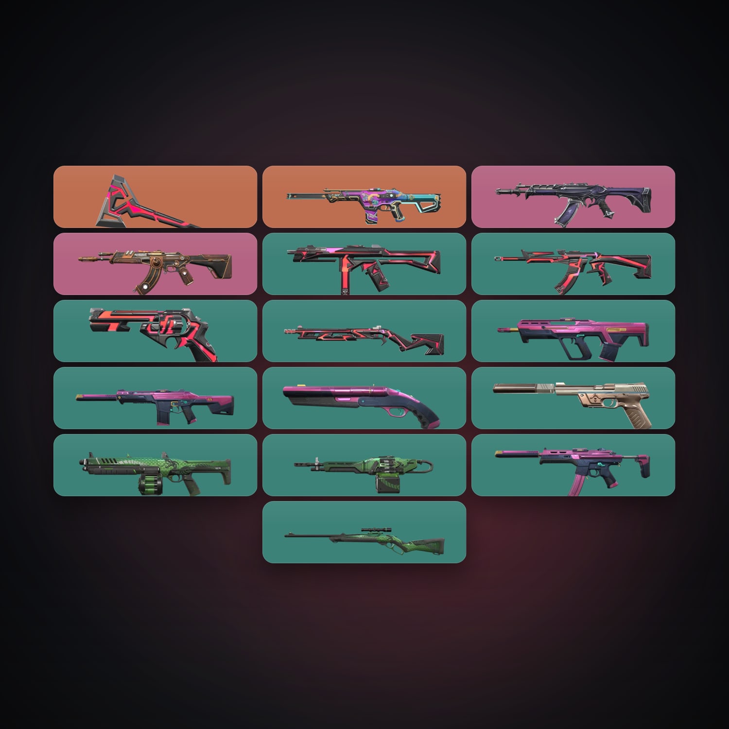EU Bronze 1 locker — 1 knives, 17 skins, lvl 95 — HabibiAccounts