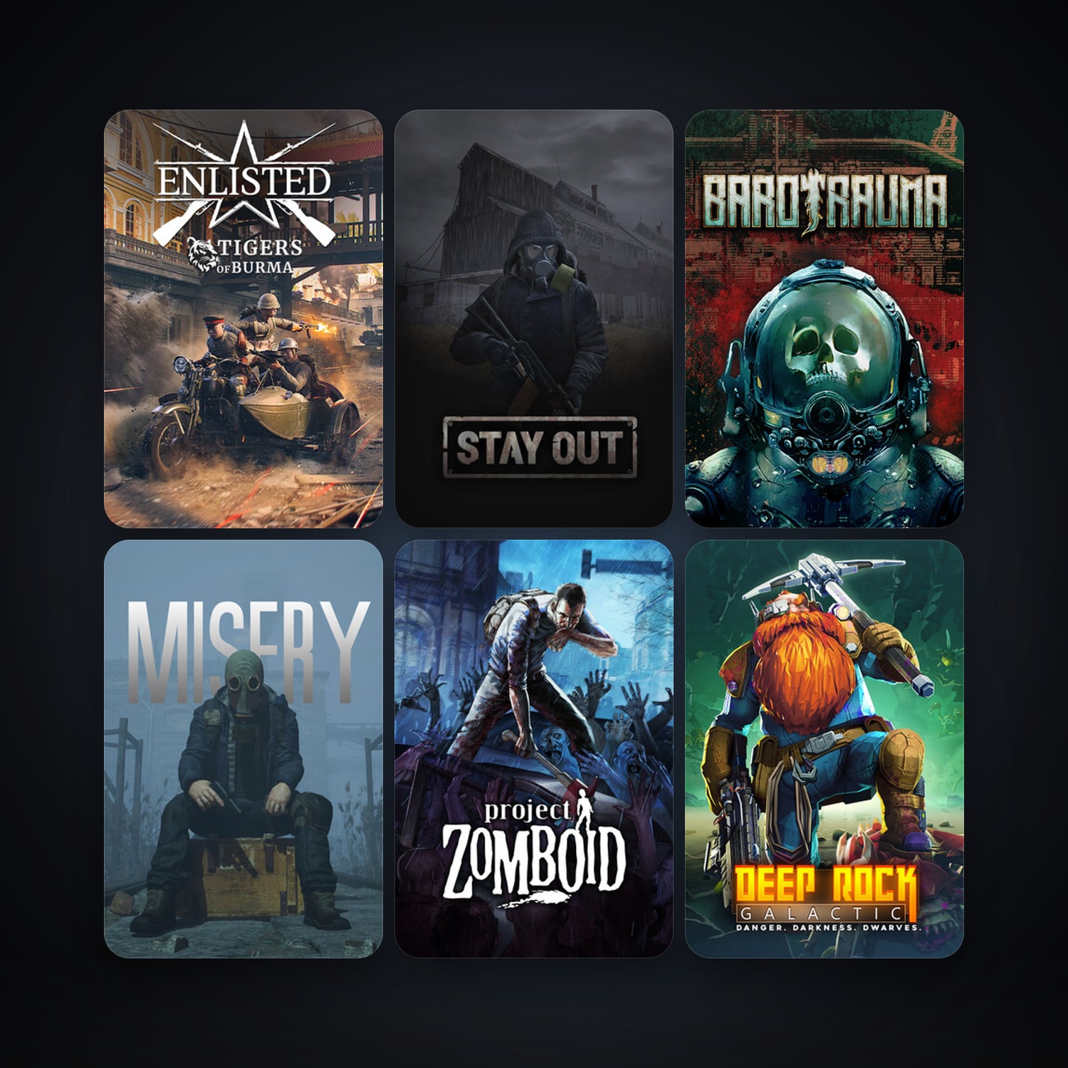 Free CS2 (No Prime) + Project Zomboid, 81 games, clean — HabibiAccounts