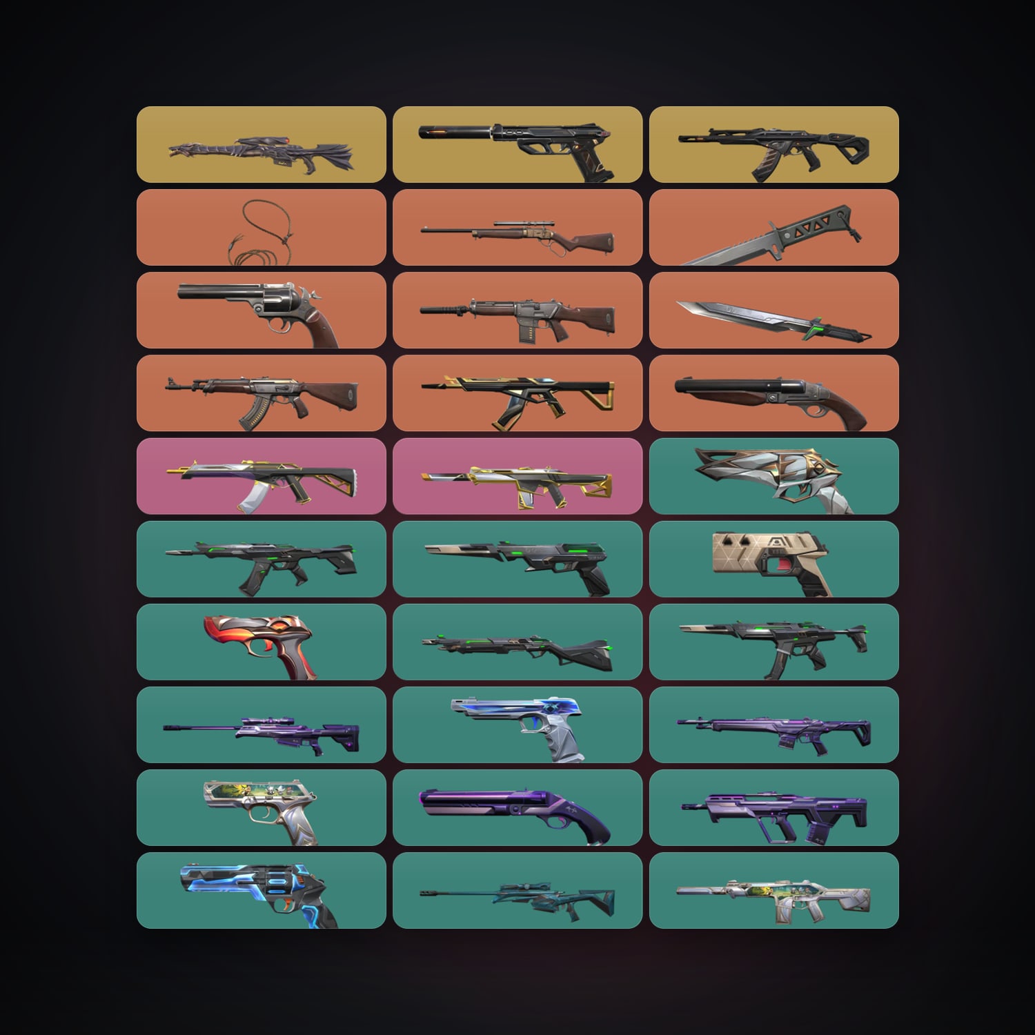 EU Silver 2 locker — 3 knives, 31 skins, lvl 162 — HabibiAccounts