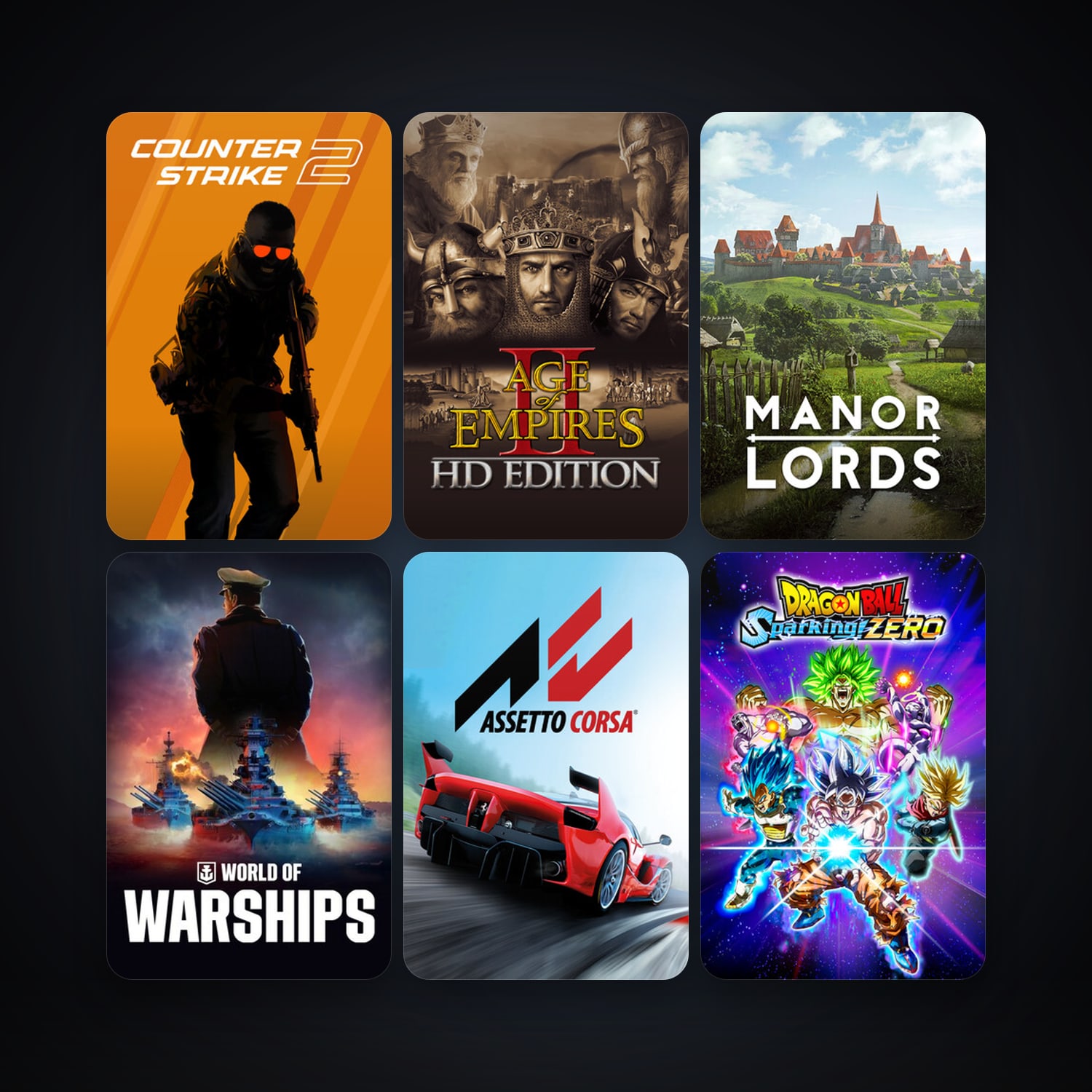 CS2 Prime + Age of Empires II, 17 games, clean — HabibiAccounts