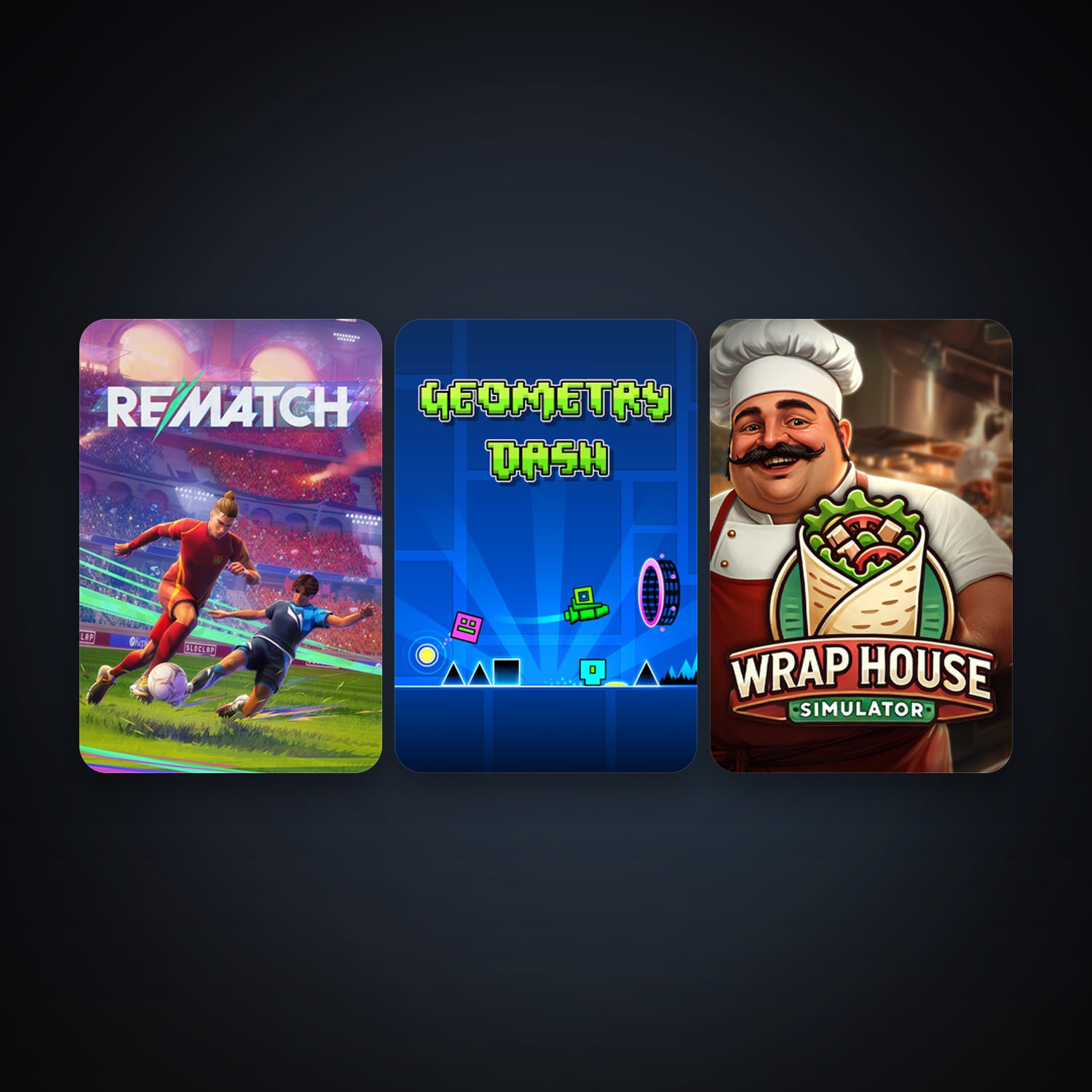 Free CS2 (No Prime) + Geometry Dash, 28 games, clean — HabibiAccounts
