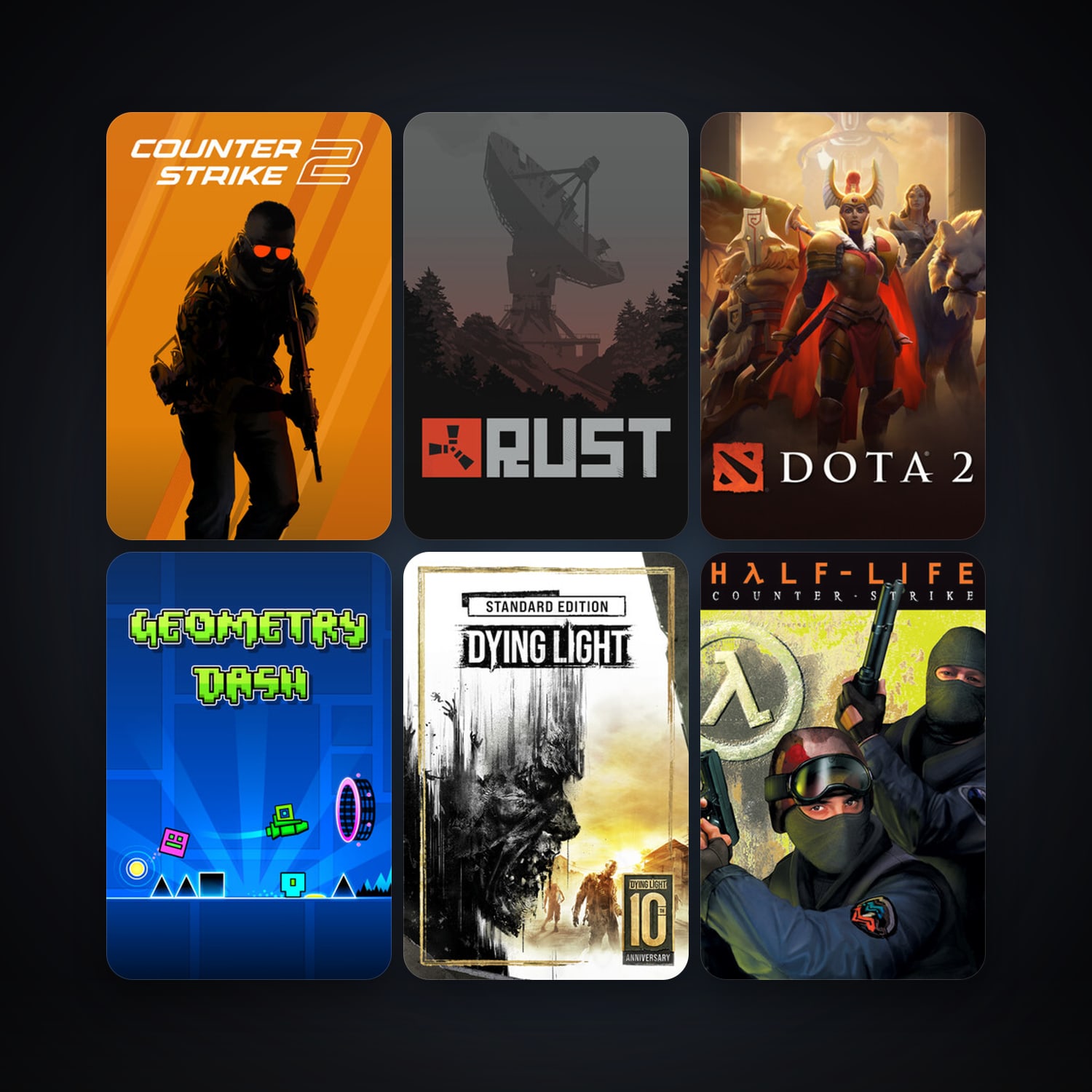 Counter-Strike + Left 4 Dead 2, 22 games, clean — HabibiAccounts