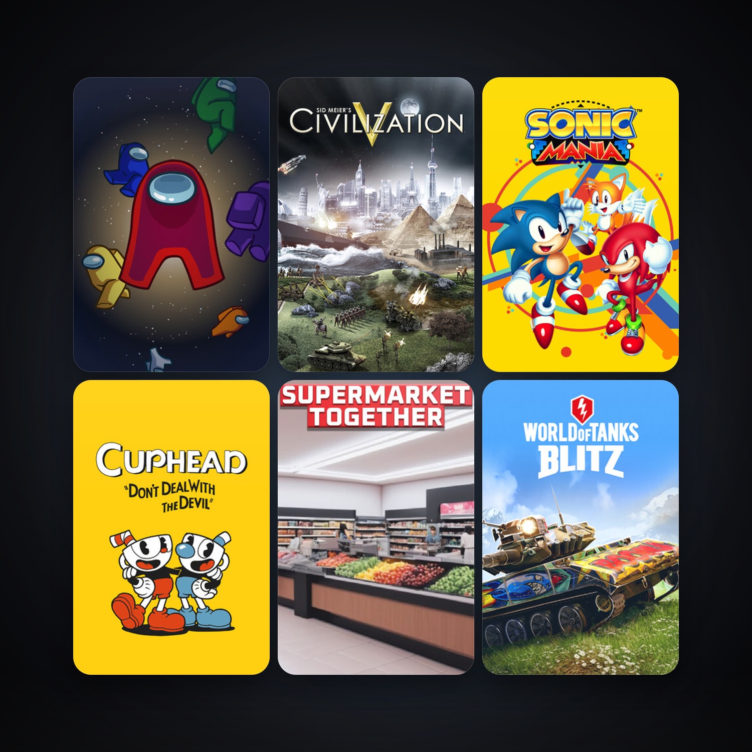 Sid Meier's Civilization V + Cuphead, 24 games, clean — HabibiAccounts