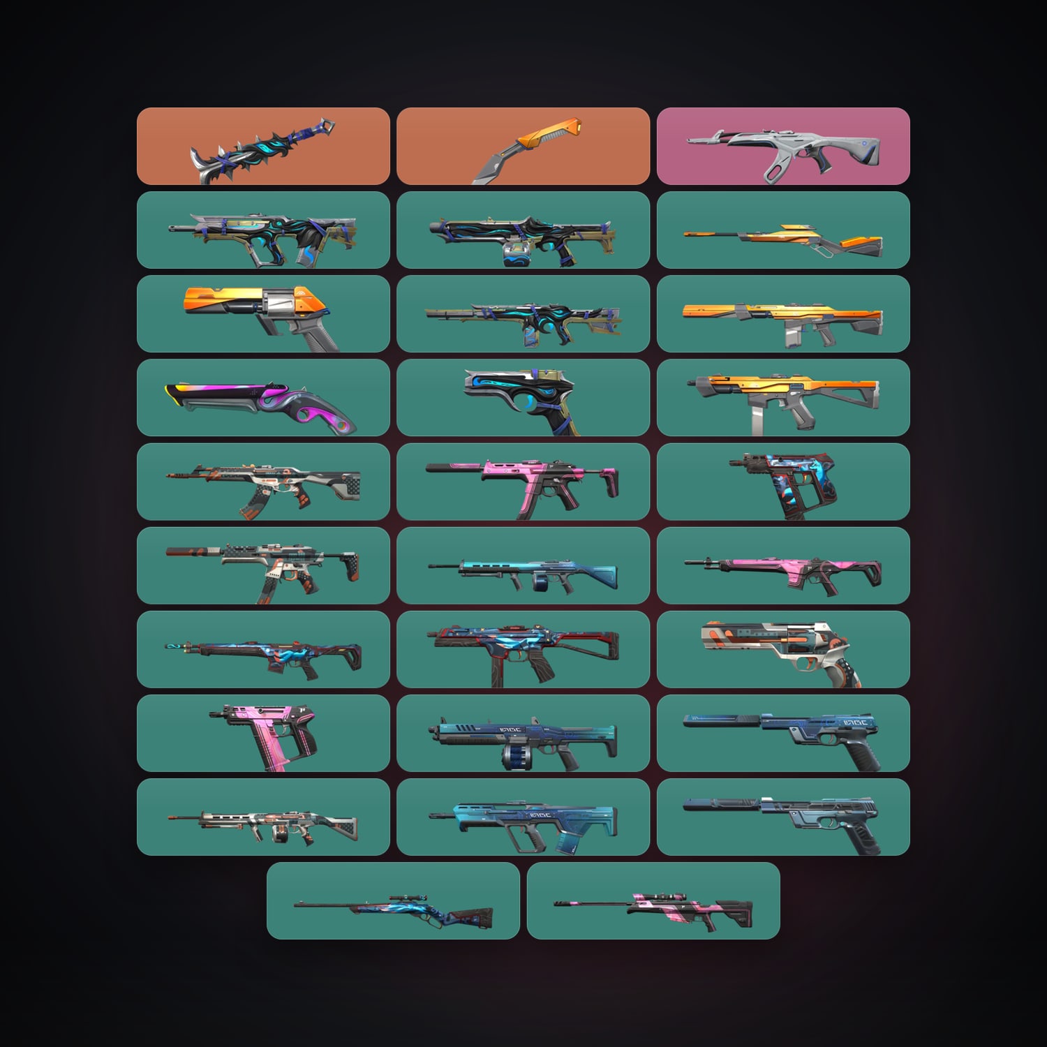 EU Diamond 2 locker — 2 knives, 29 skins, lvl 98 — HabibiAccounts