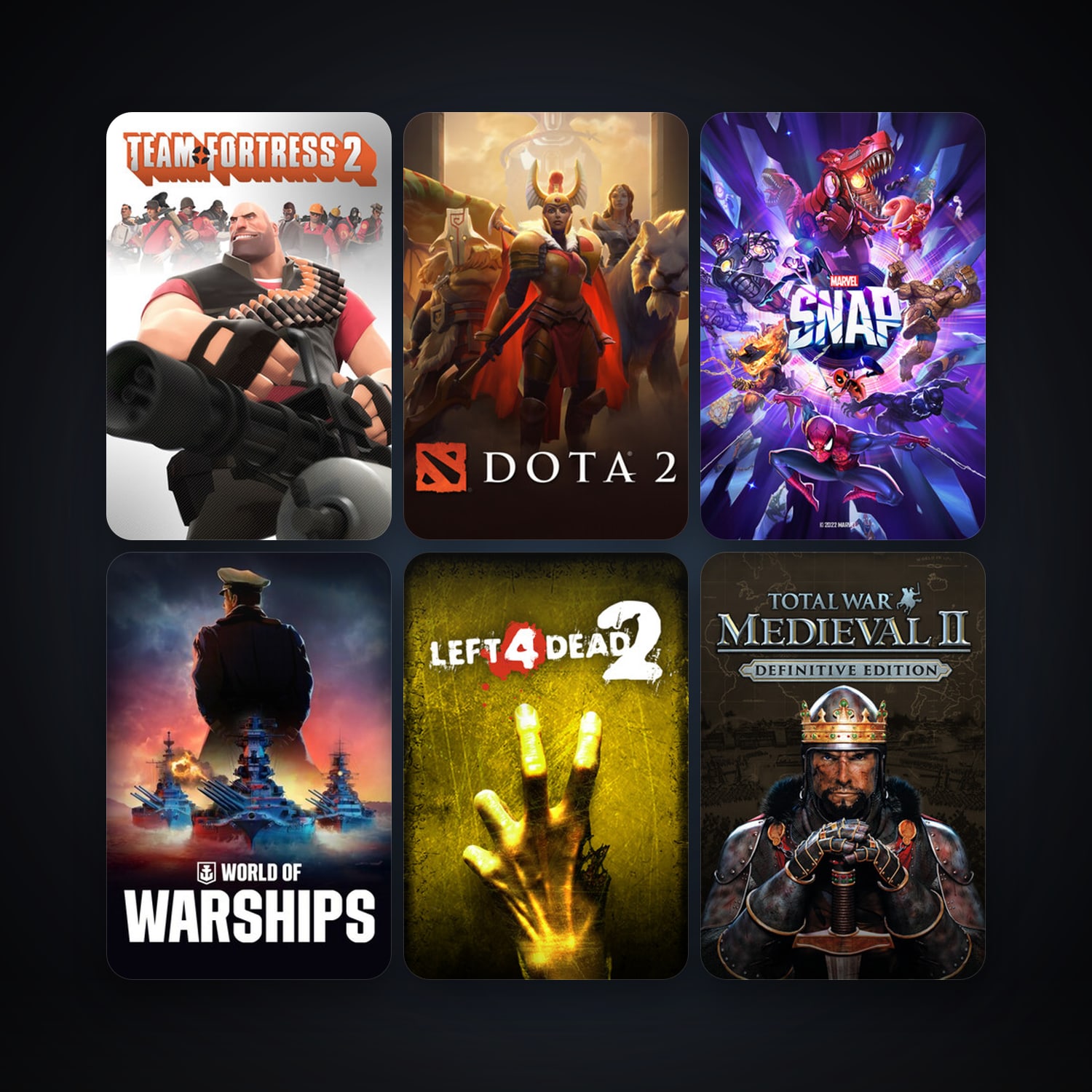 Half-Life + Half-Life 2, 168 games, Steam 19, clean — HabibiAccounts