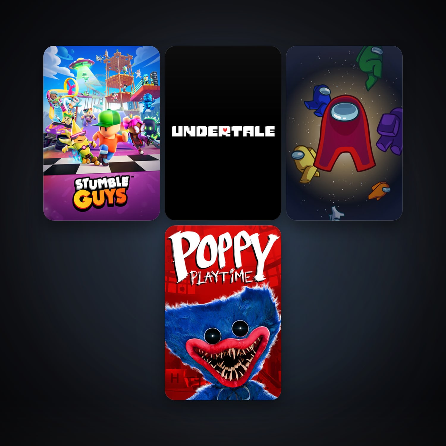 Undertale + Among Us, 15 games, clean — HabibiAccounts