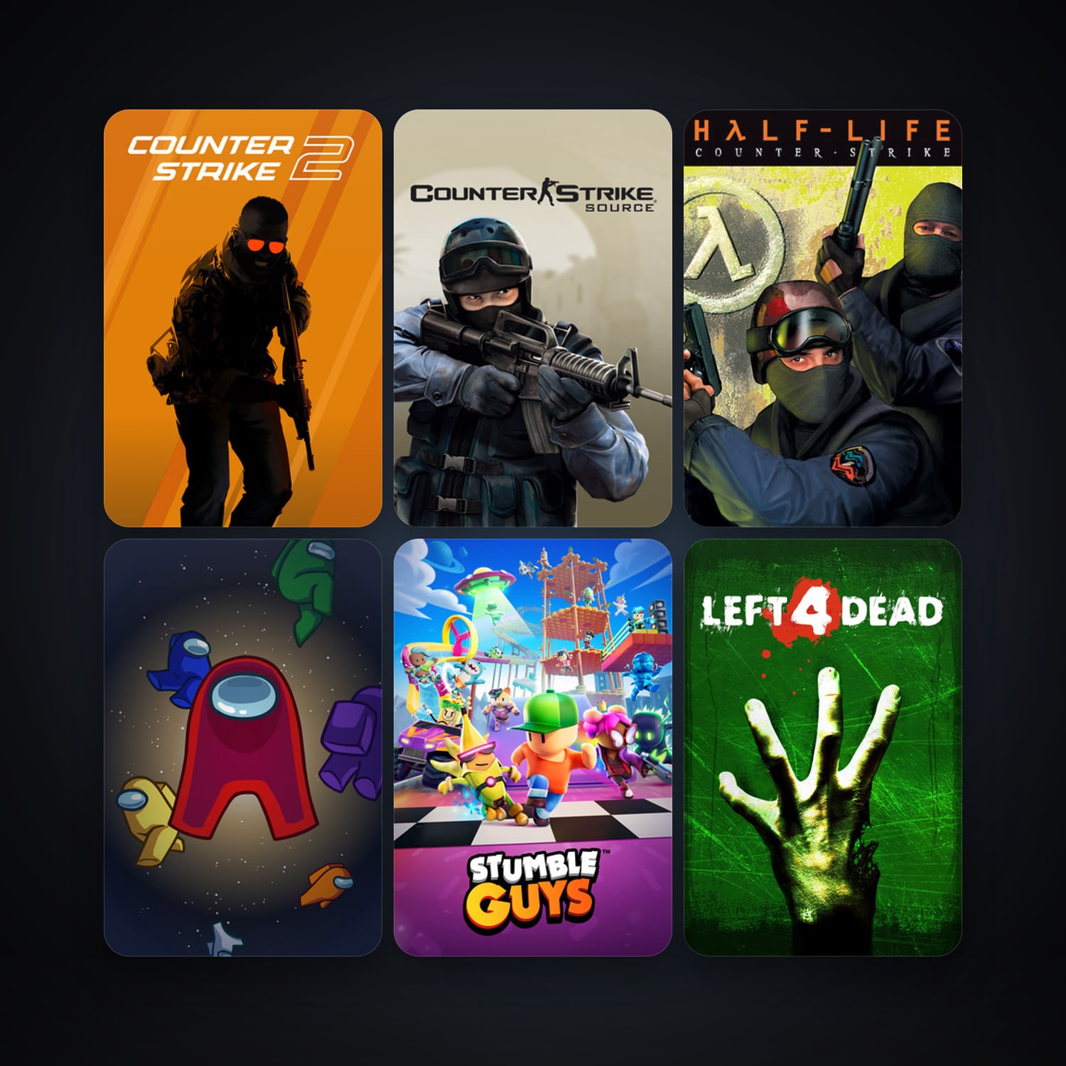 Counter-Strike + Counter-Strike: Source, 26 games, clean — HabibiAccounts