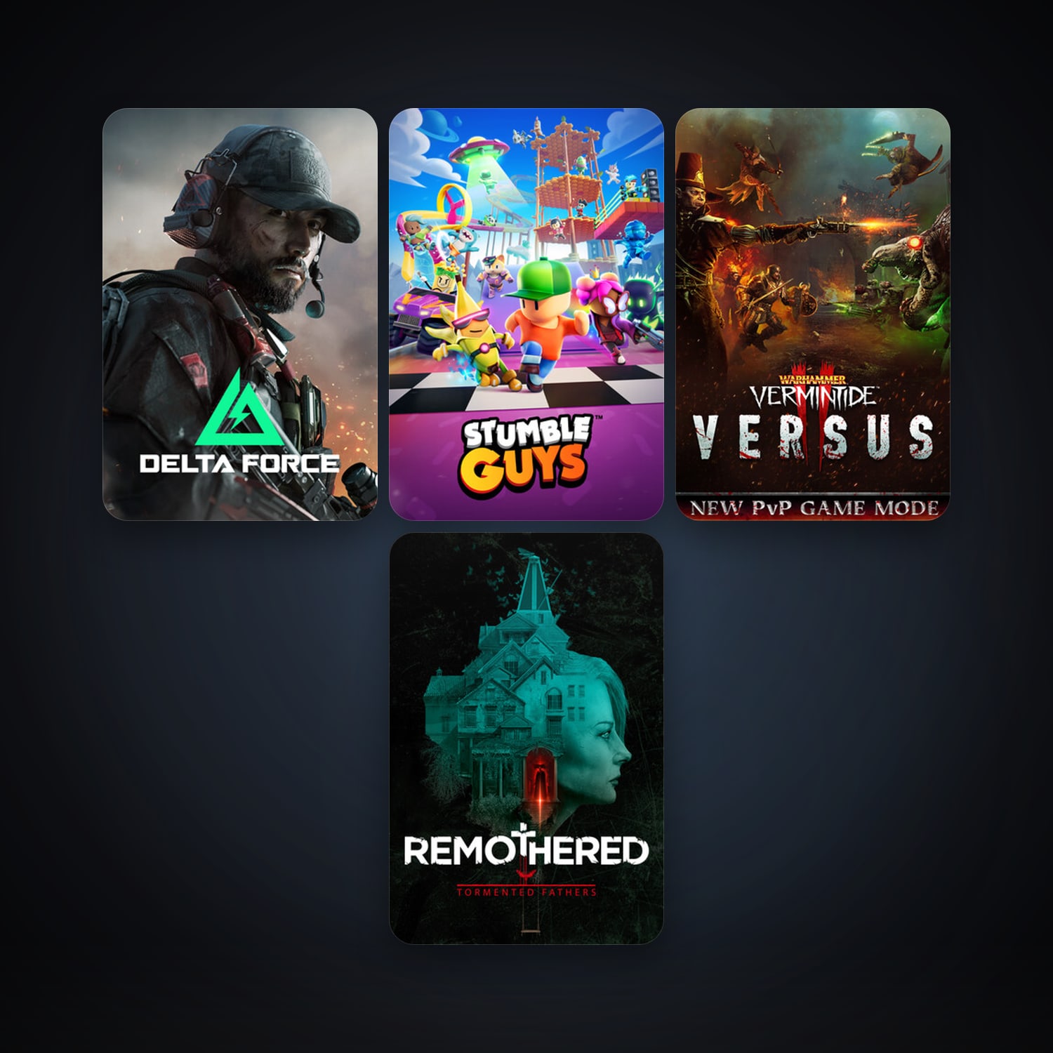 Warhammer: Vermintide 2 + Remothered: Tormented Fathers, 9 games, clean — HabibiAccounts