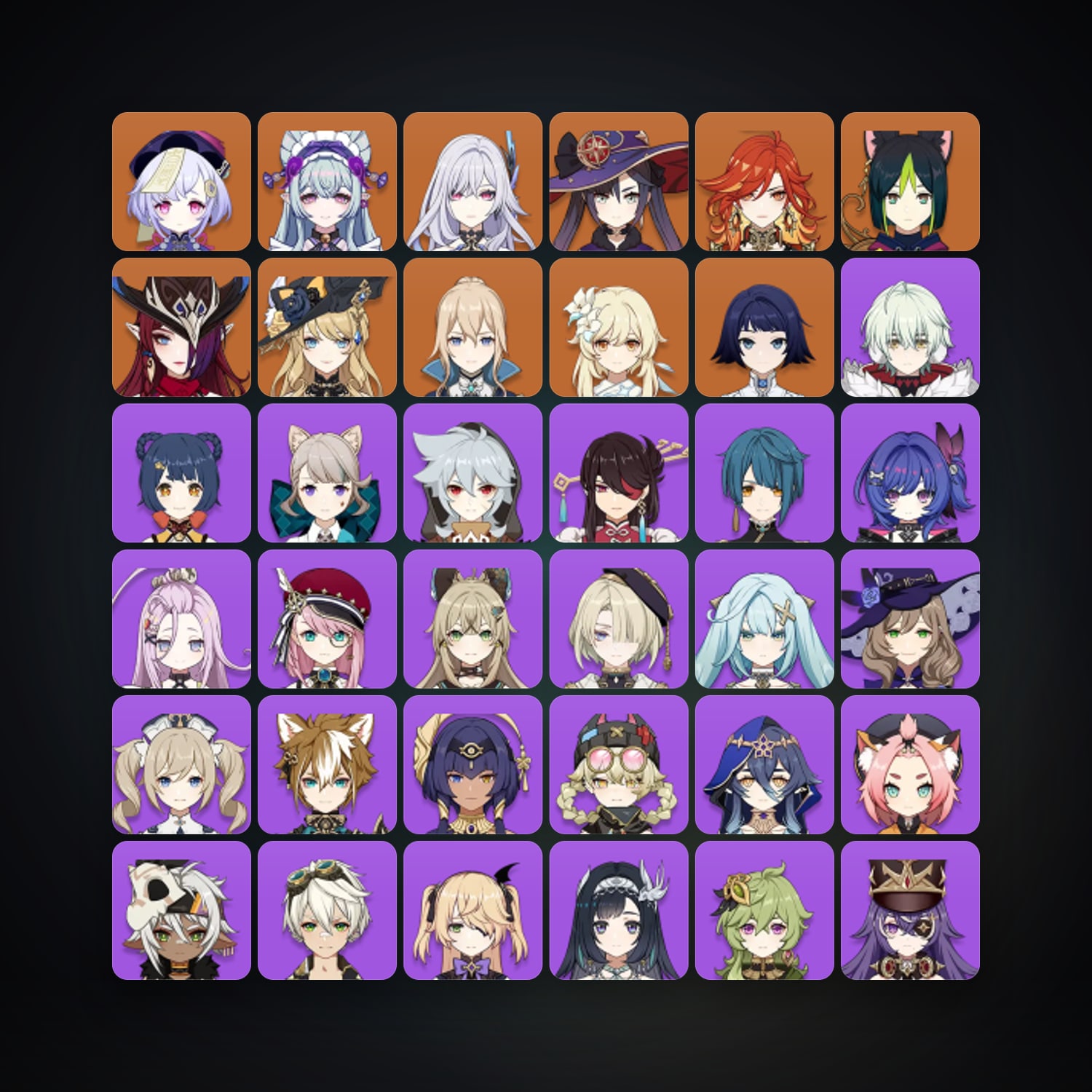 Genshin Impact | AR 55 | 45 Chars | 9× 5★ — Genshin / miHoYo Account · 261964786 — HabibiAccounts