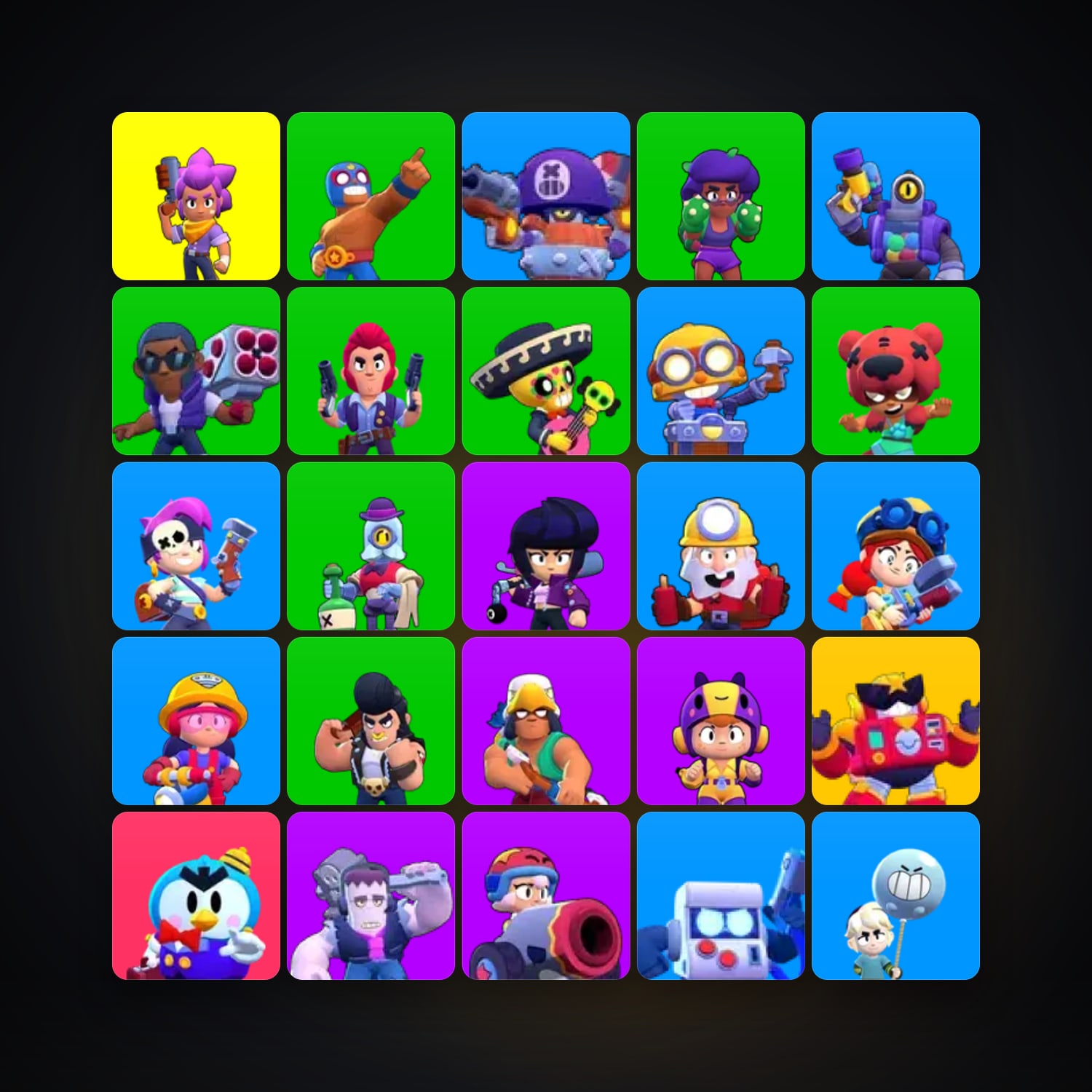 25 Brawlers | 3.1K Trophies — HabibiAccounts