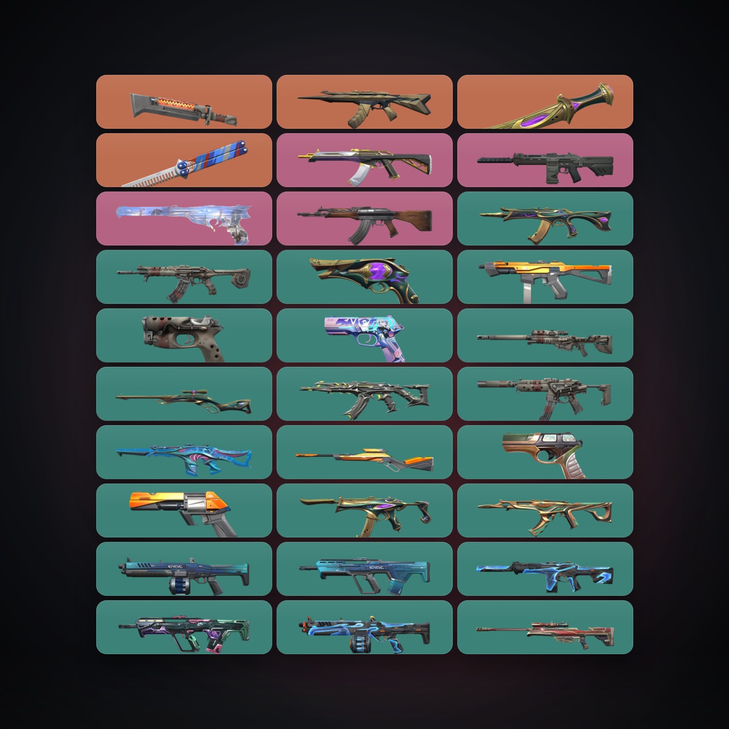 EU Bronze 3 locker — 3 knives, 46 skins, lvl 105 — HabibiAccounts